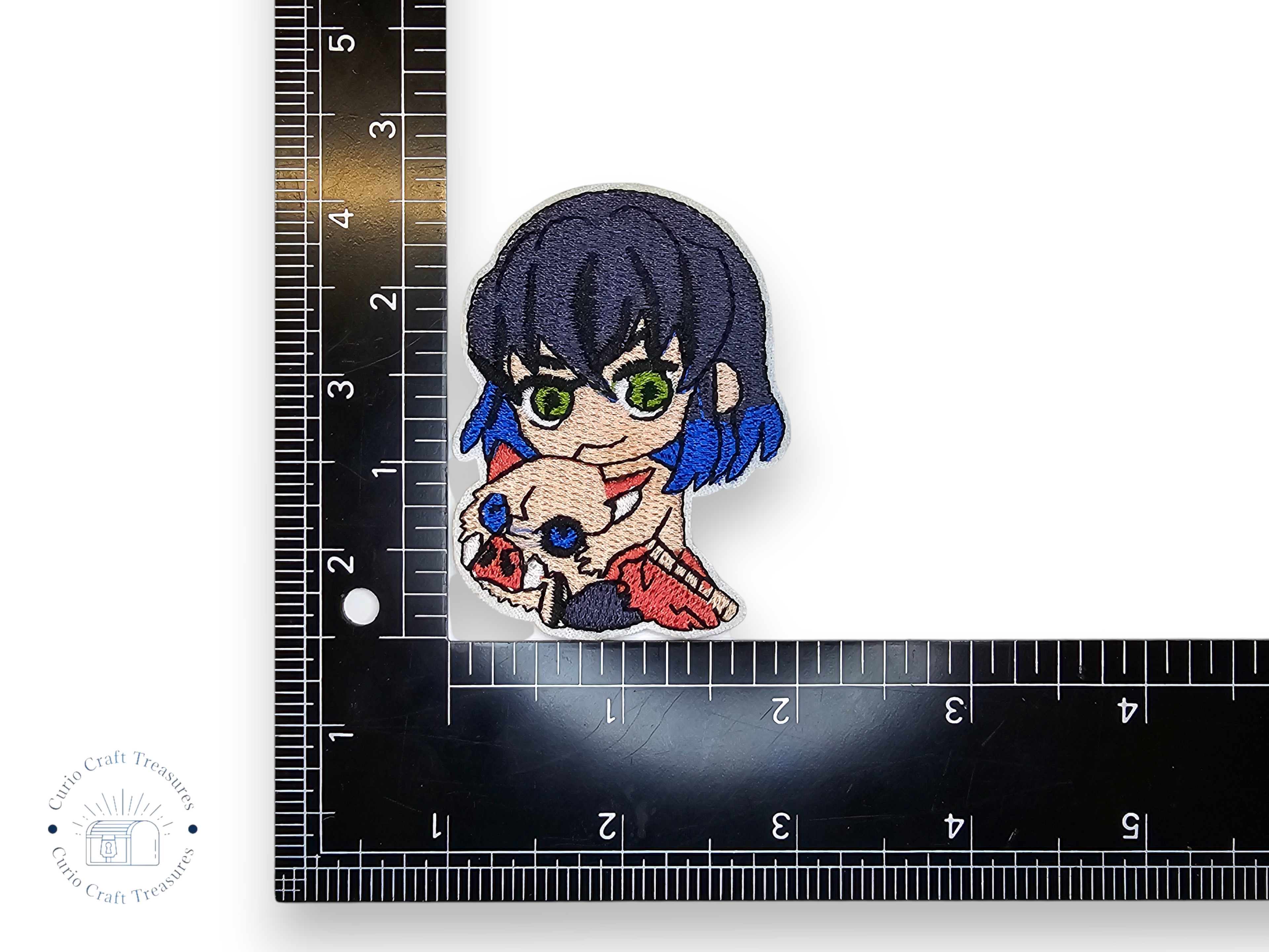 Embroided Patch, Iron on, Glue, Craft supply, Embroidery, Fabric, Cute, Kawai, Anime, Manga