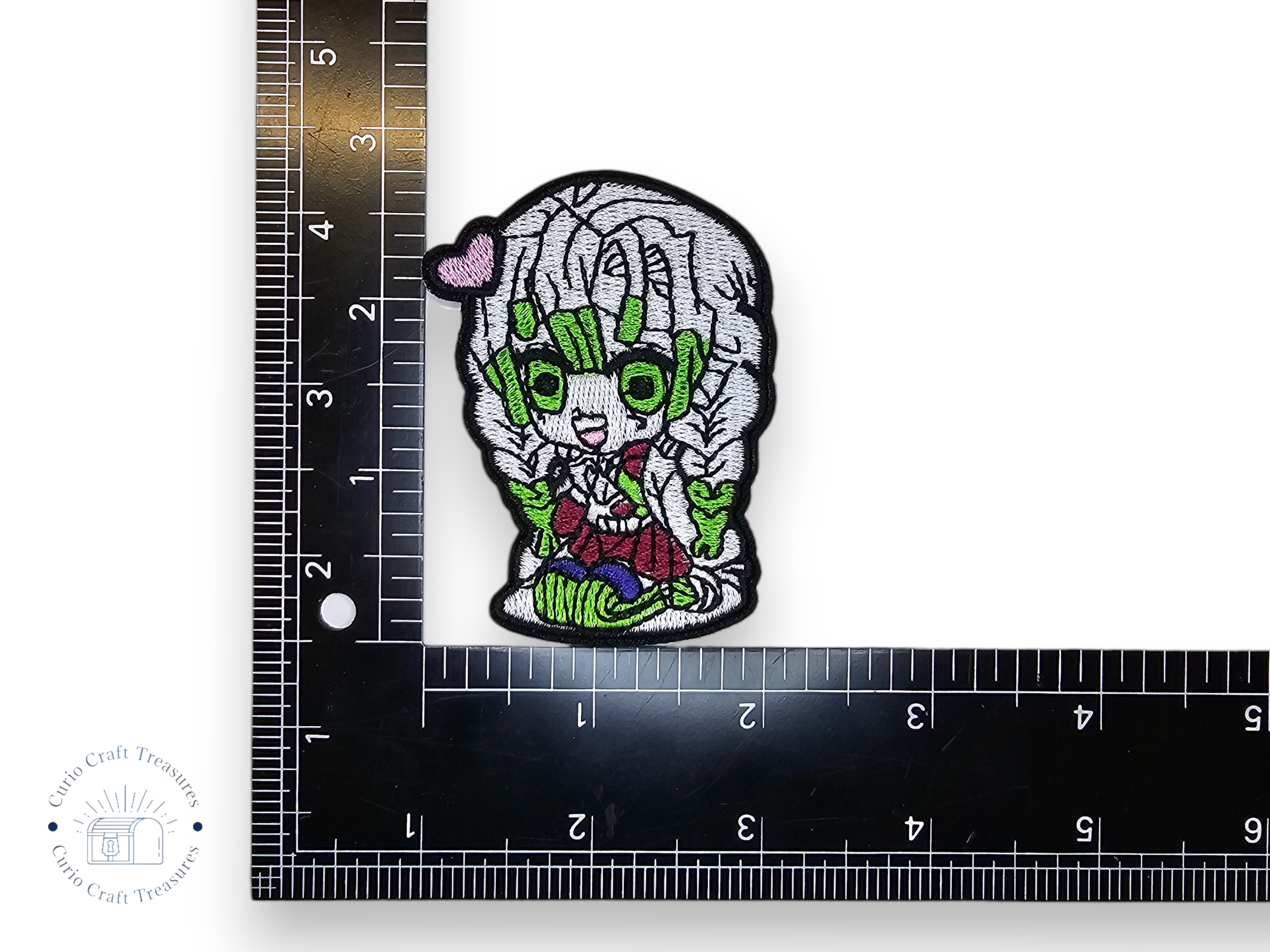 Embroided Patch, Iron on, Glue, Craft supply, Embroidery, Fabric, Cute, Kawai, Anime, Manga