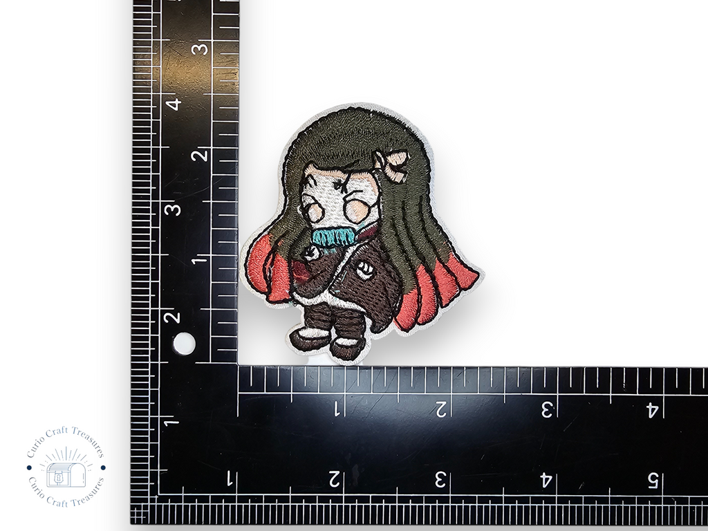Parche bordado, termoadhesivo, pegamento, material para manualidades, bordado, tela, bonito, kawaii, anime, manga