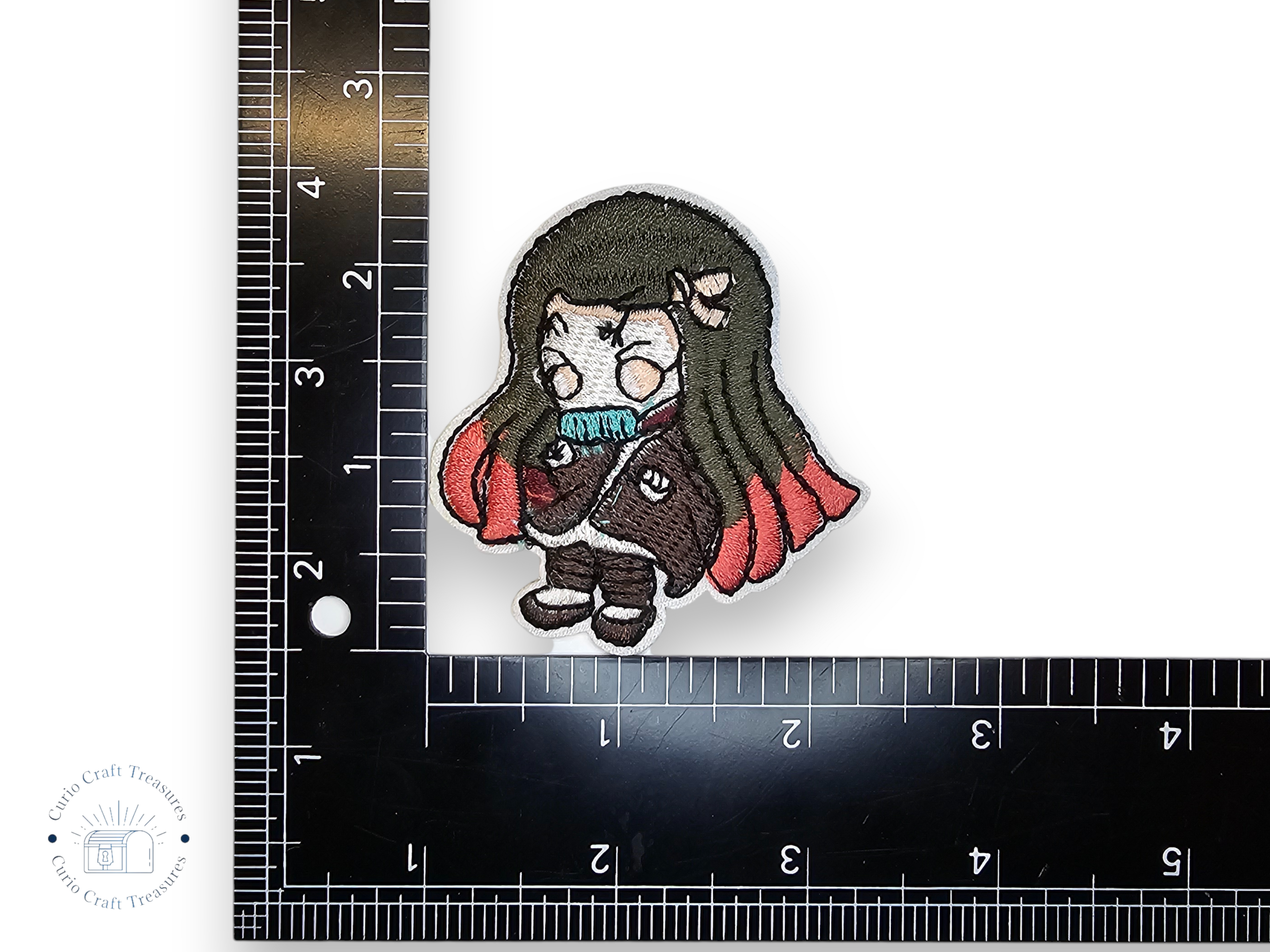 Embroided Patch, Iron on, Glue, Craft supply, Embroidery, Fabric, Cute, Kawai, Anime, Manga