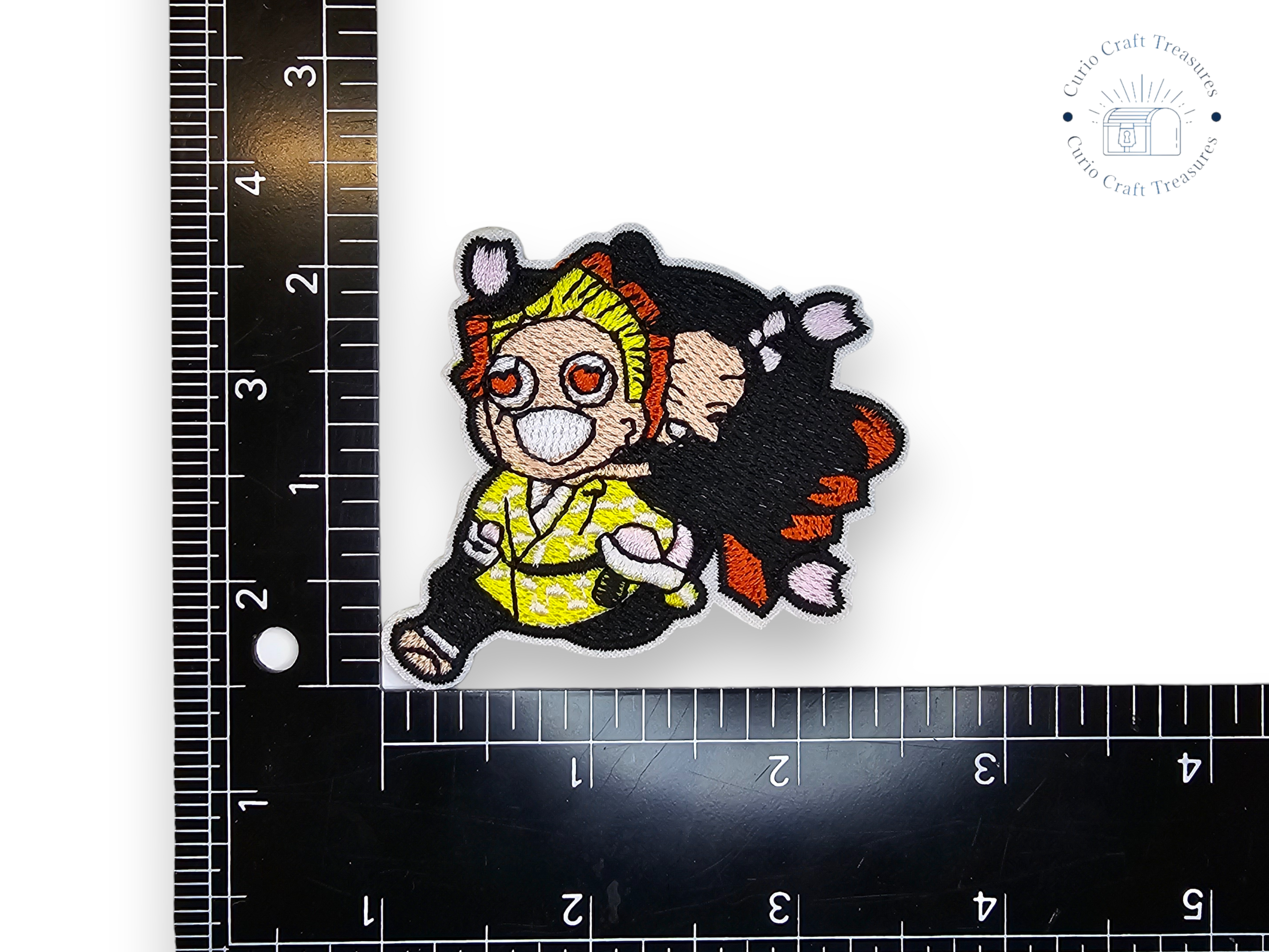 Embroided Patch, Iron on, Glue, Craft supply, Embroidery, Fabric, Cute, Kawai, Anime, Manga