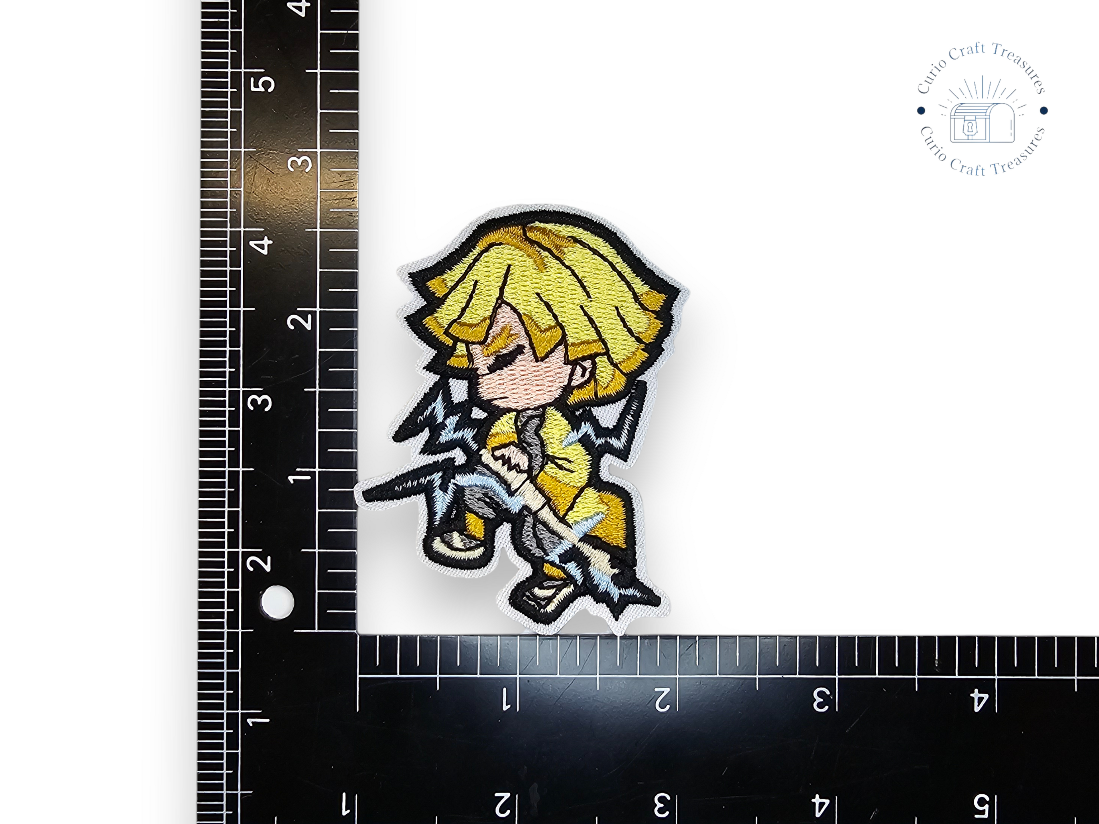 Embroided Patch, Iron on, Glue, Craft supply, Embroidery, Fabric, Cute, Kawai, Anime, Manga