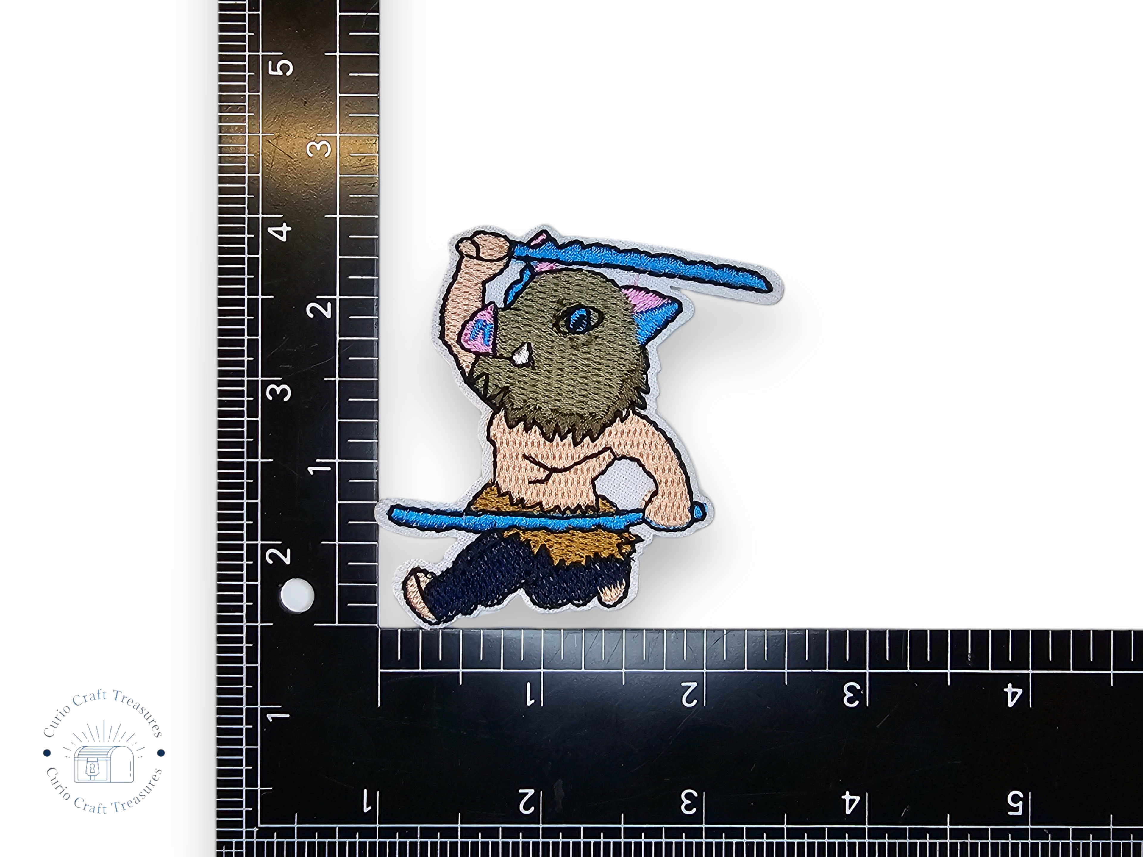 Embroided Patch, Iron on, Glue, Craft supply, Embroidery, Fabric, Cute, Kawai, Anime, Manga