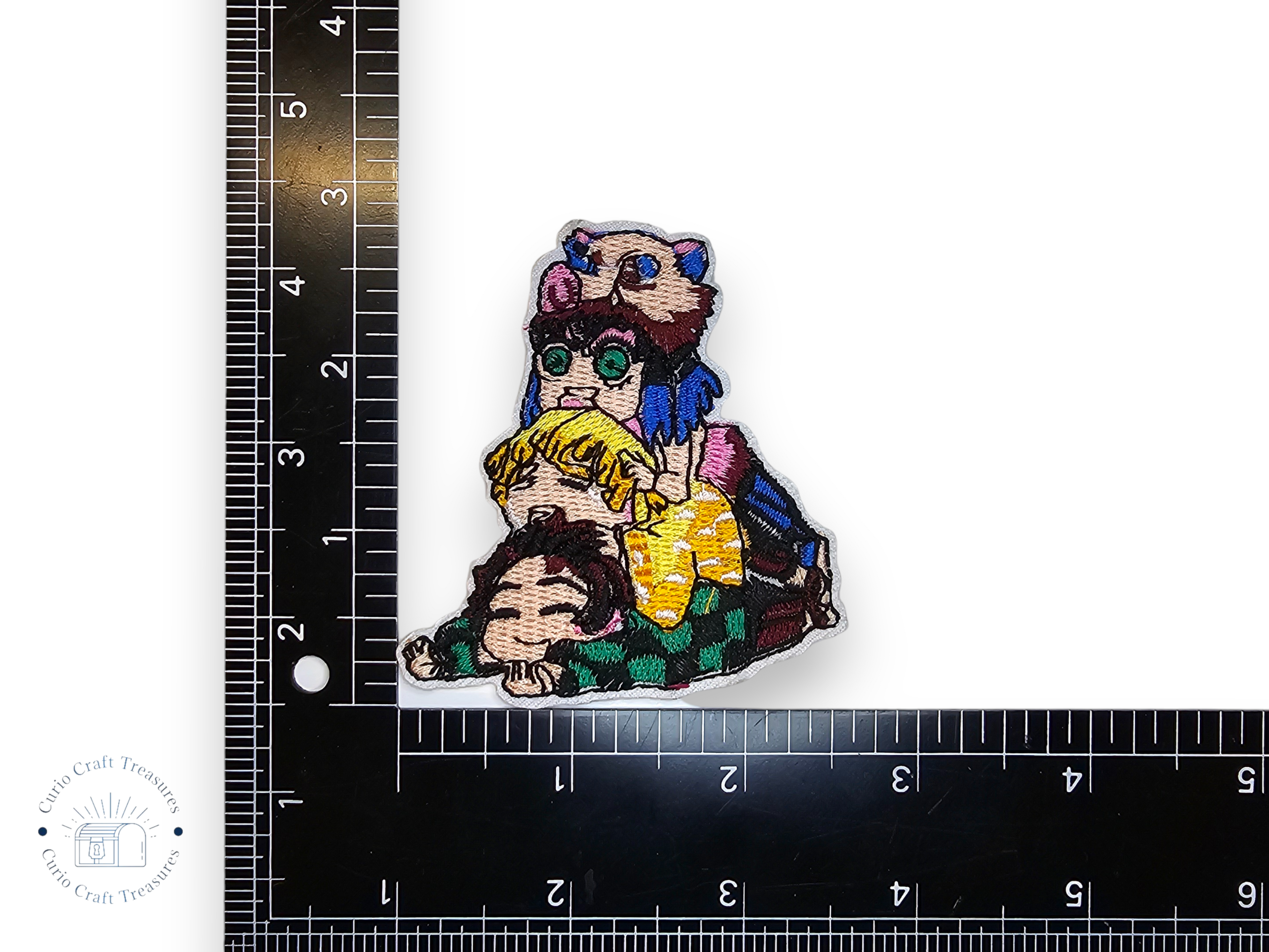 Embroided Patch, Iron on, Glue, Craft supply, Embroidery, Fabric, Cute, Kawai, Anime, Manga