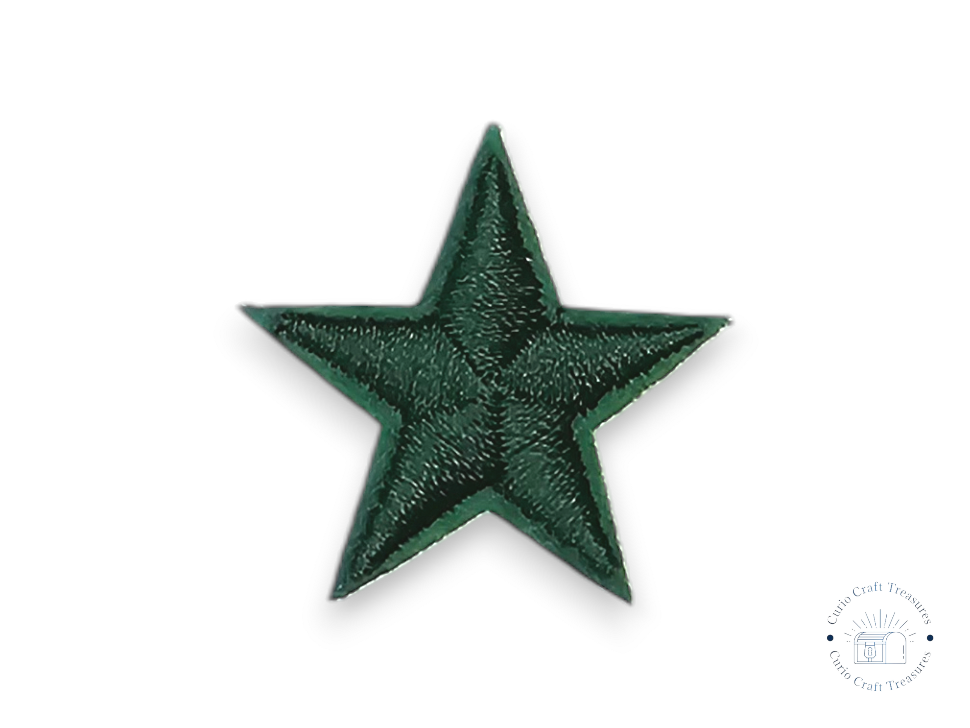 Embroided Patch, Iron on, Glue, Craft supply, Embroidery, Fabric, Star, 5 points, little star, colorful