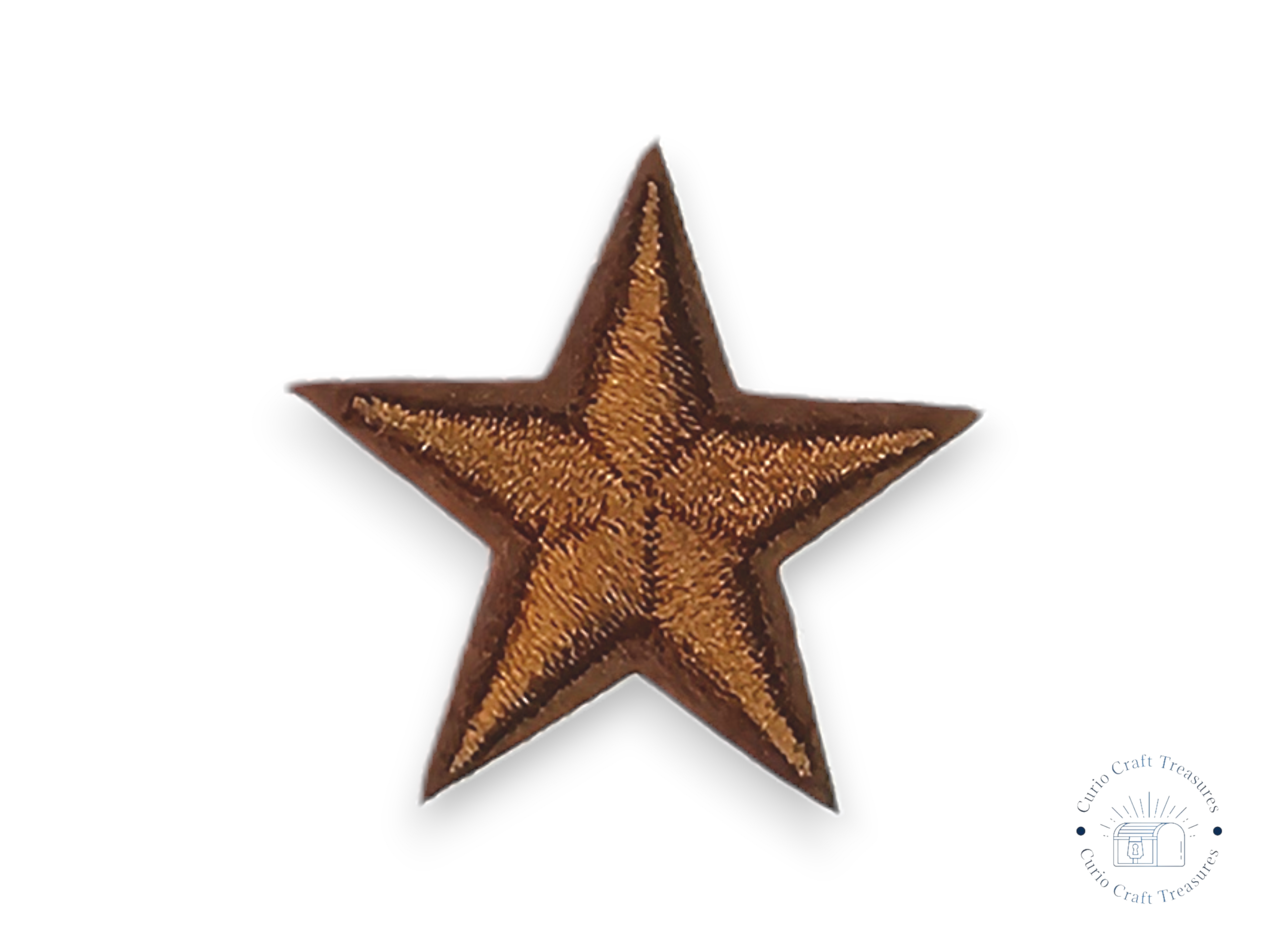 Embroided Patch, Iron on, Glue, Craft supply, Embroidery, Fabric, Star, 5 points, little star, colorful