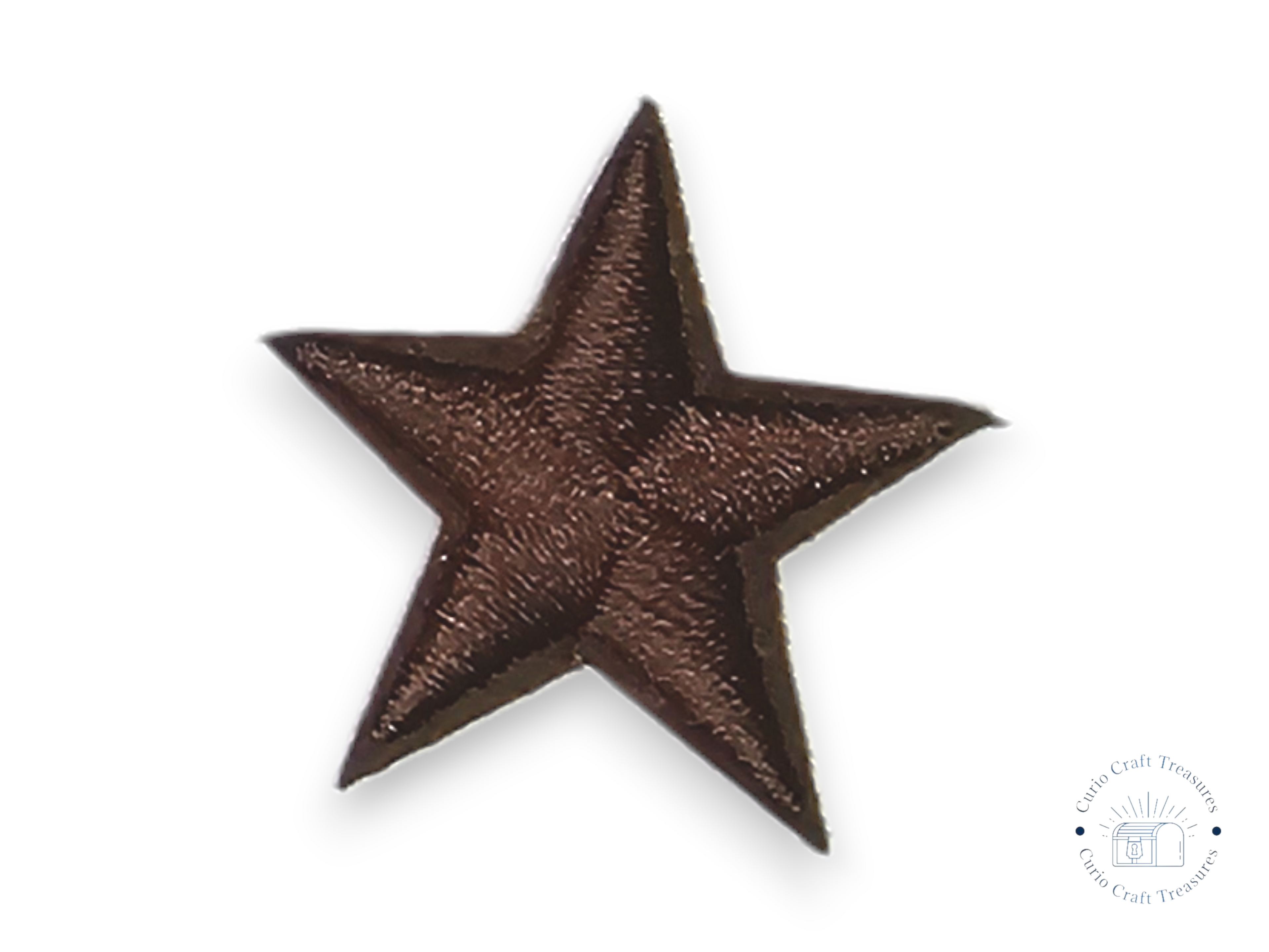 Embroided Patch, Iron on, Glue, Craft supply, Embroidery, Fabric, Star, 5 points, little star, colorful