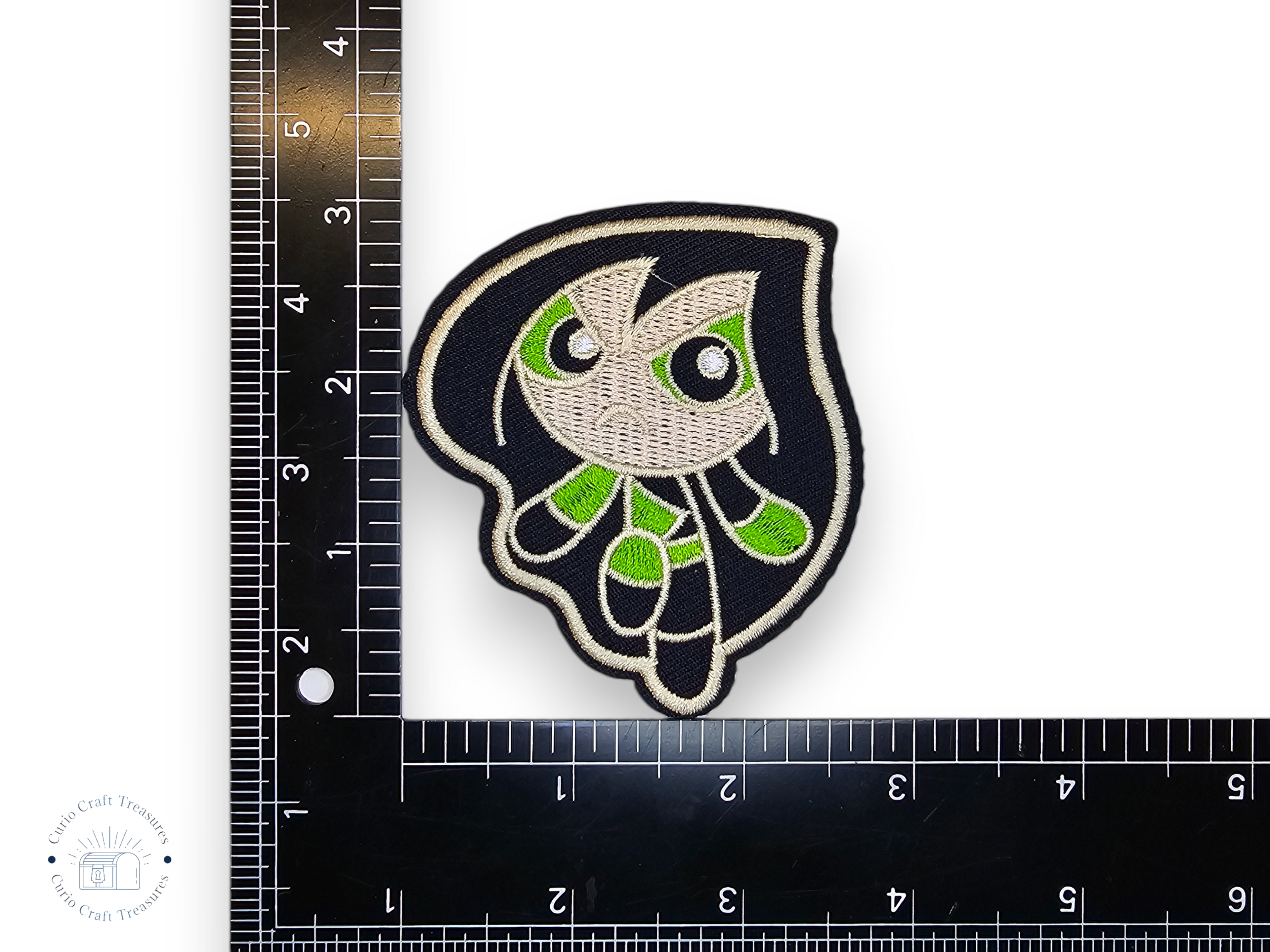 Embroided Patch, Iron on, Glue, Craft supply, Embroidery, Fabric, movie, tv show, phone booth, impossible, wolf head, hydra, devil