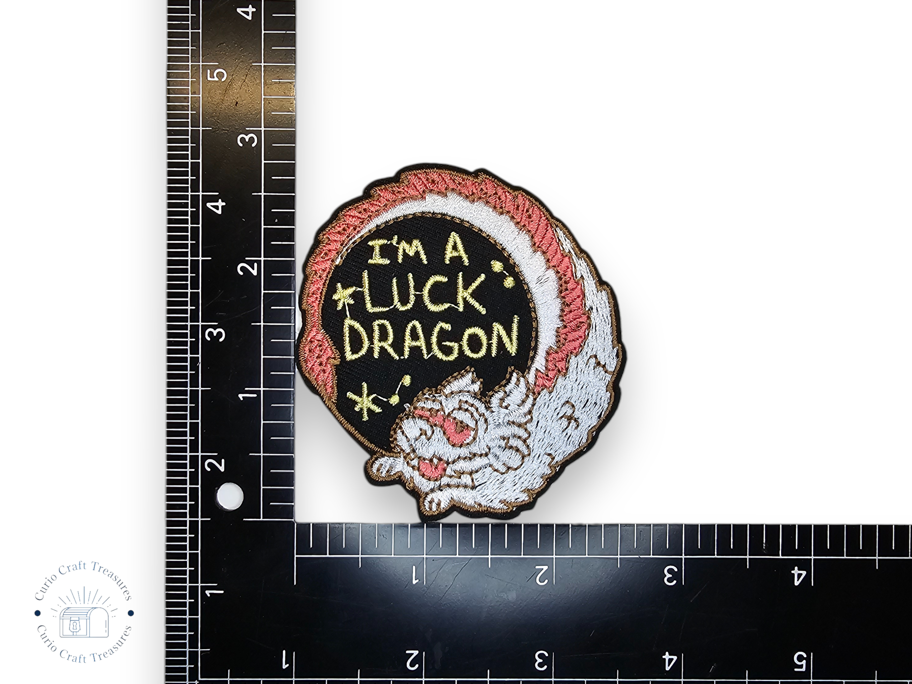 Embroided Patch, Iron on, Glue, Craft supply, Embroidery, Fabric, movie, classic, old movies, children, pop culture, dragon, worm, witch, plant