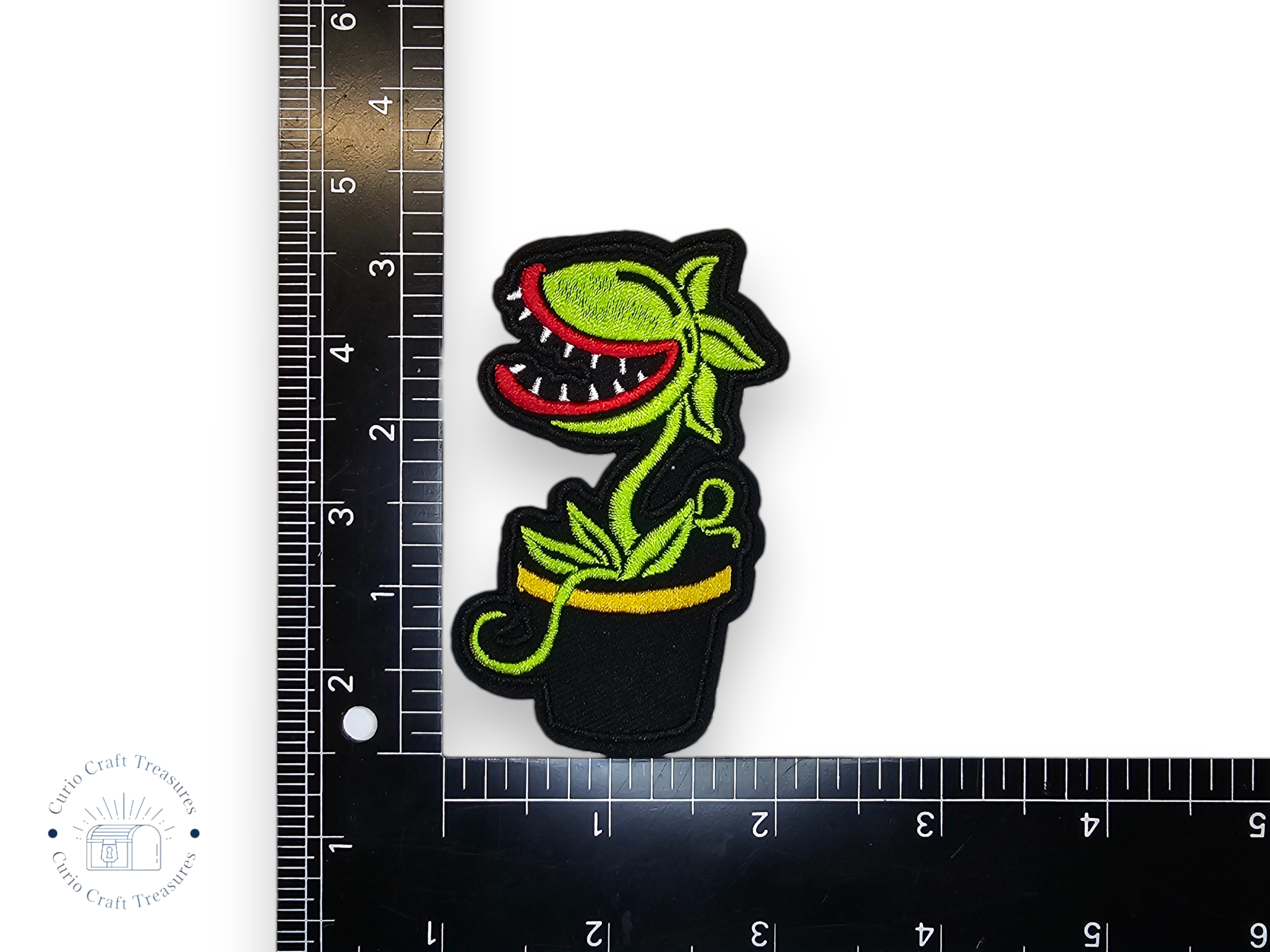 Embroided Patch, Iron on, Glue, Craft supply, Embroidery, Fabric, movie, classic, old movies, children, pop culture, dragon, worm, witch, plant