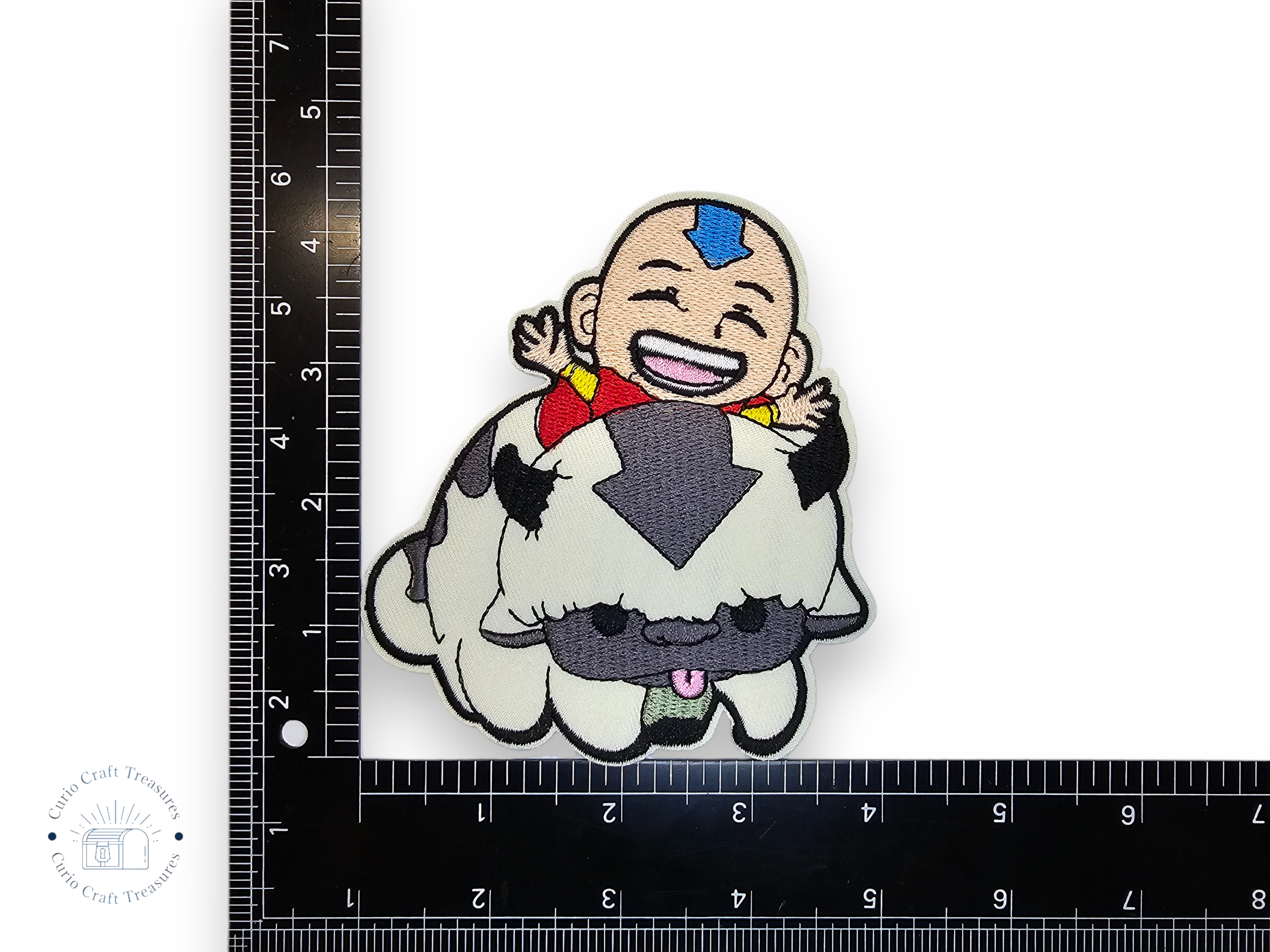 Embroided Patch, Iron on, Glue, Craft supply, Embroidery, Fabric, tv show, cartoon, video game, fluffy, creature, cute