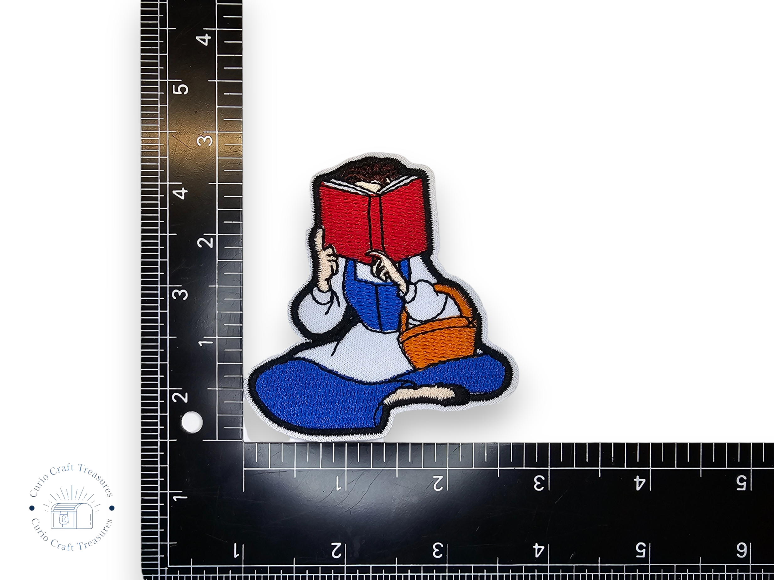 Embroided Patch, Iron on, Glue, Craft supply, Embroidery, Fabric, movie, classic, old movies, children, pop culture, witch, animation movie, tv show, fire, mystery