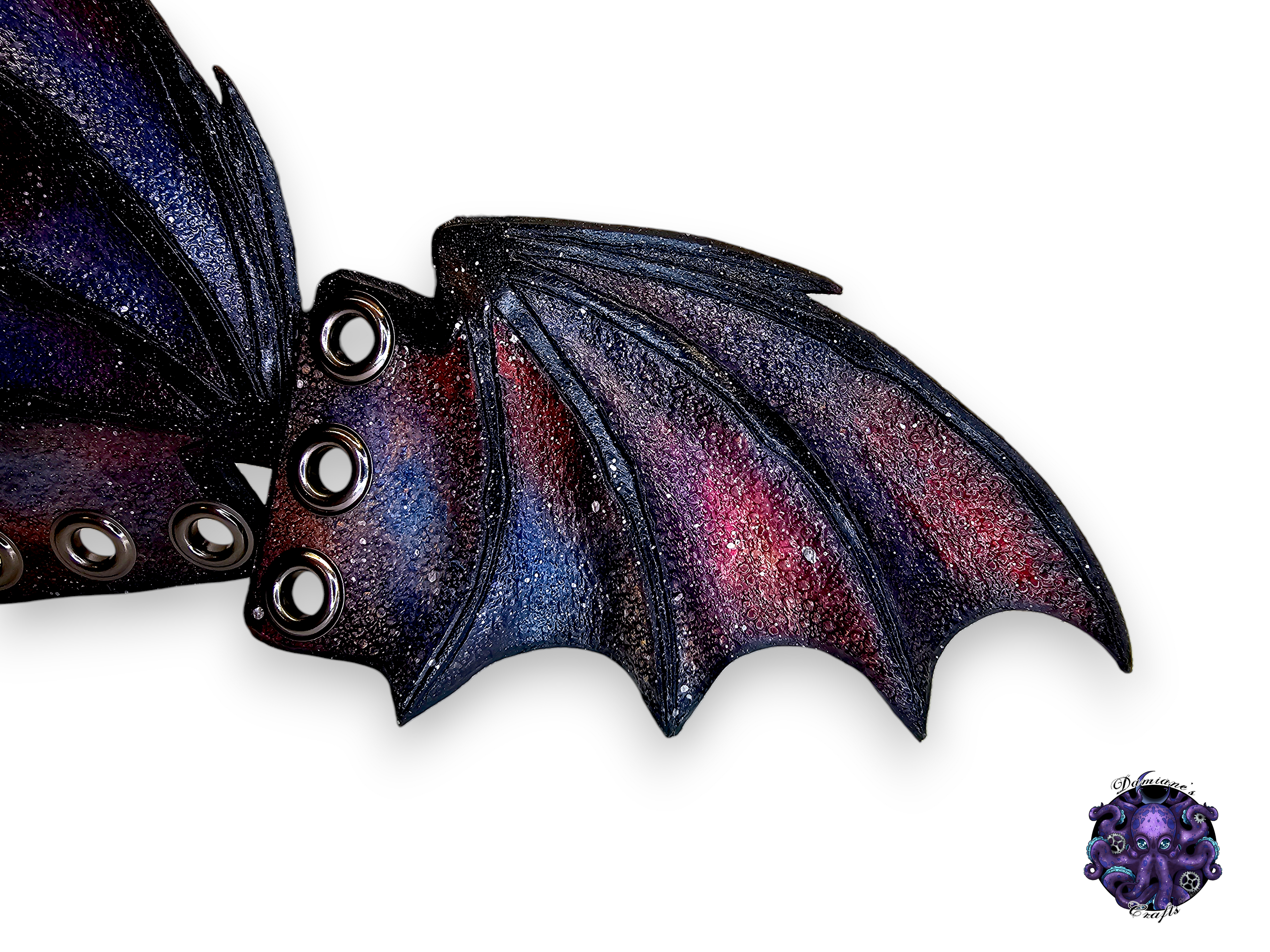 Real leather, Bat wings, boots accessory, Shoe, Roller skate, gothic, halloween, vampire, Nebula