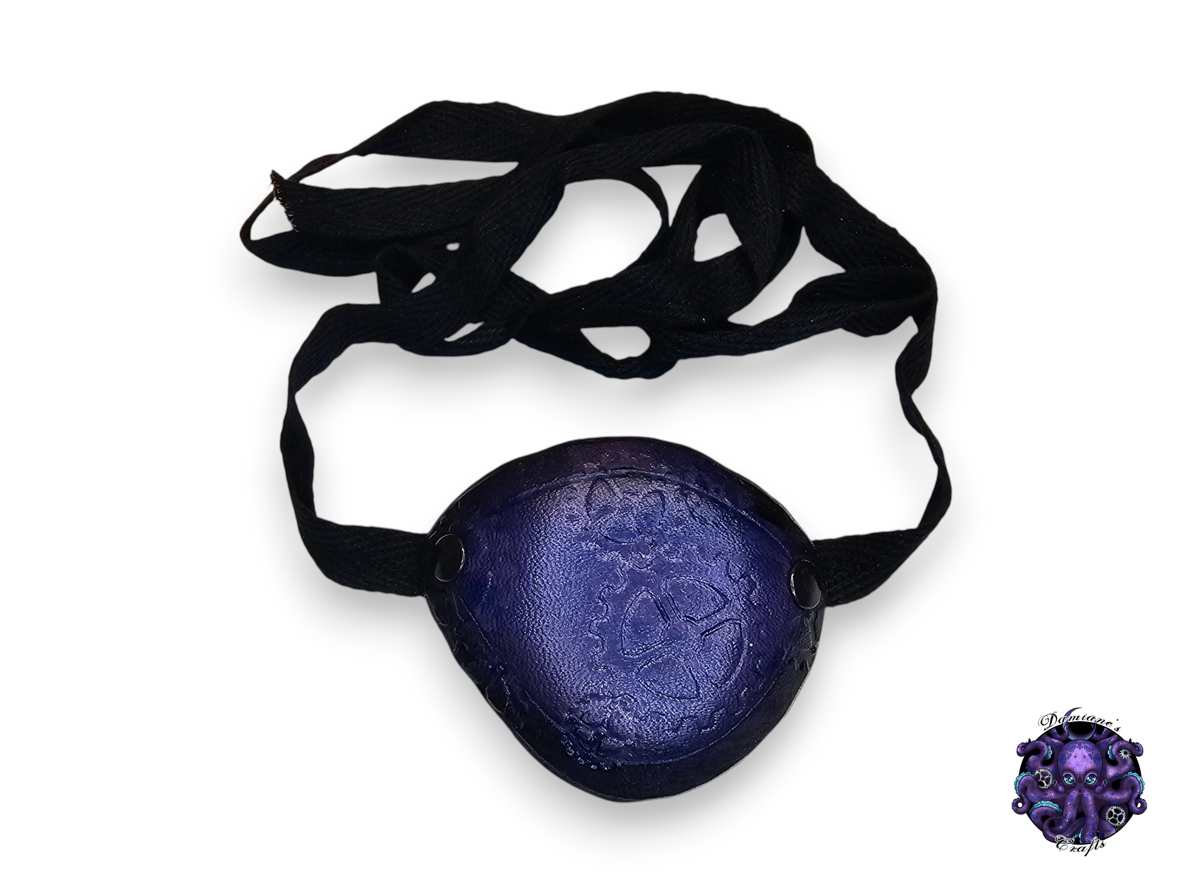 Real leather, Eyepatch, Gears, Steampunk, pirate, costume, cosplay, LARP, halloween