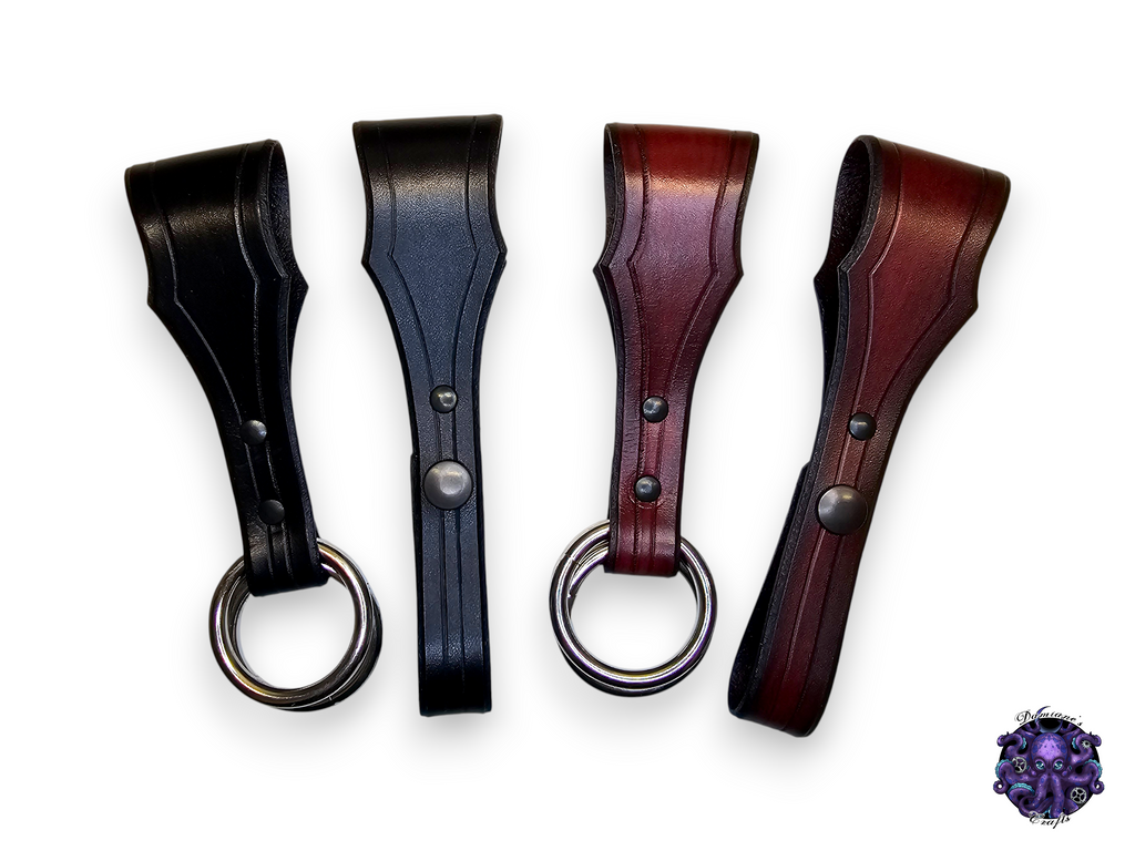 Cuir véritable, porte-gobelet, sangle, rehausseur de jupe, kit, costume, cosplay, GN, Halloween, Noir, Rouge