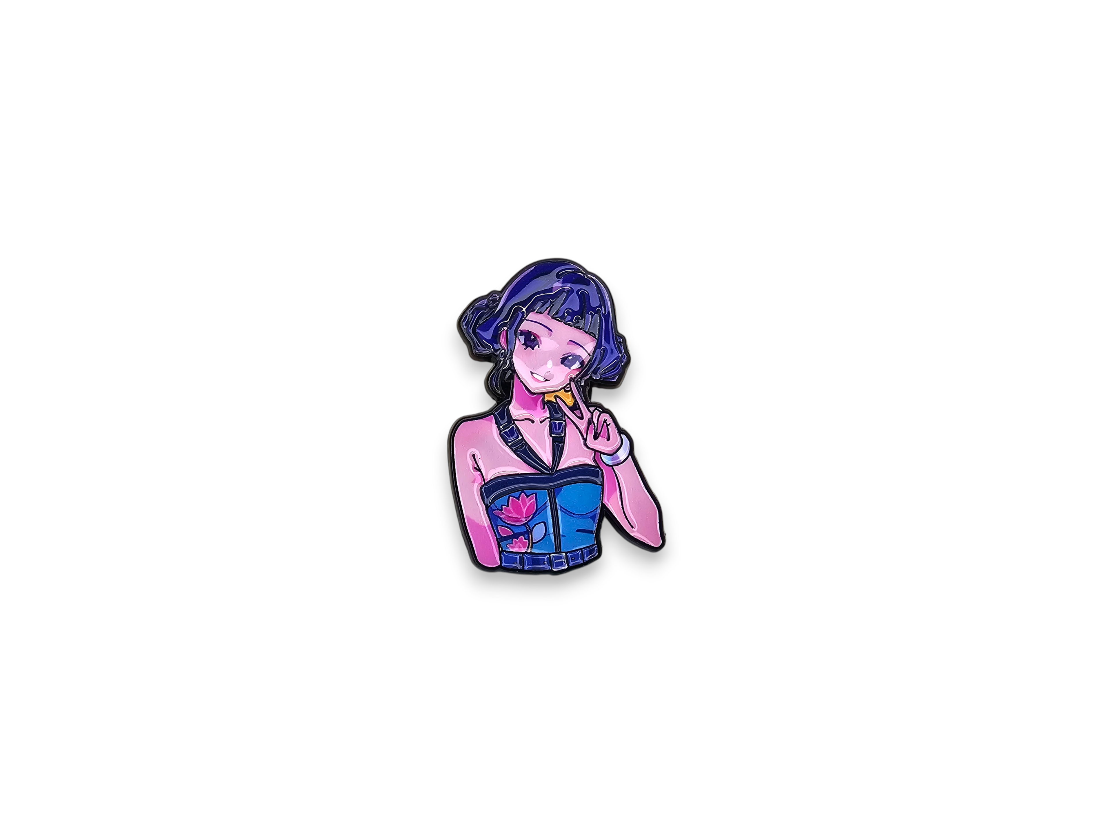 Metal Pin, Accessory, Movie, Cartoon, Show, Music, Cute, Chibi, Tiger, Mode, DIY, Bag, colorful
