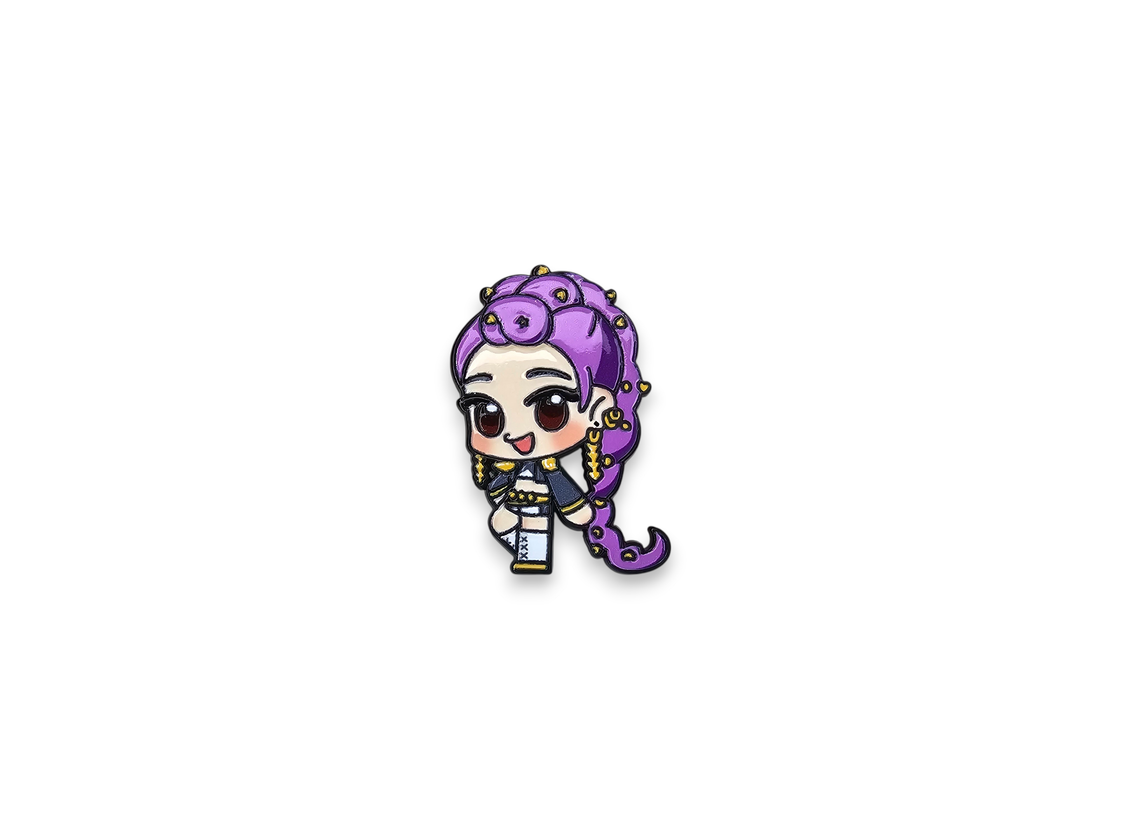 Metal Pin, Accessory, Movie, Cartoon, Show, Music, Cute, Chibi, Tiger, Mode, DIY, Bag, colorful