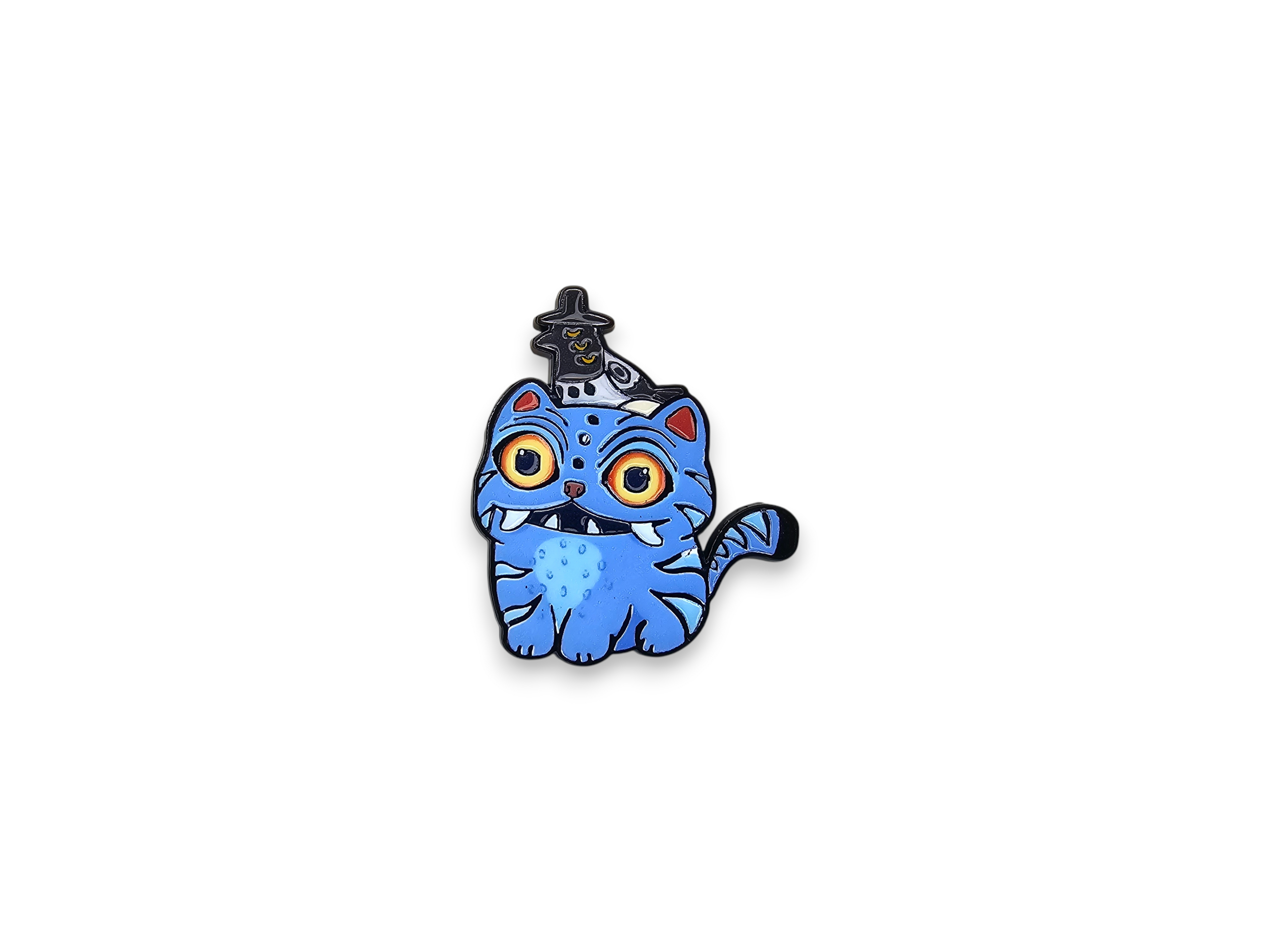 Metal Pin, Accessory, Movie, Cartoon, Show, Music, Cute, Chibi, Tiger, Mode, DIY, Bag, colorful