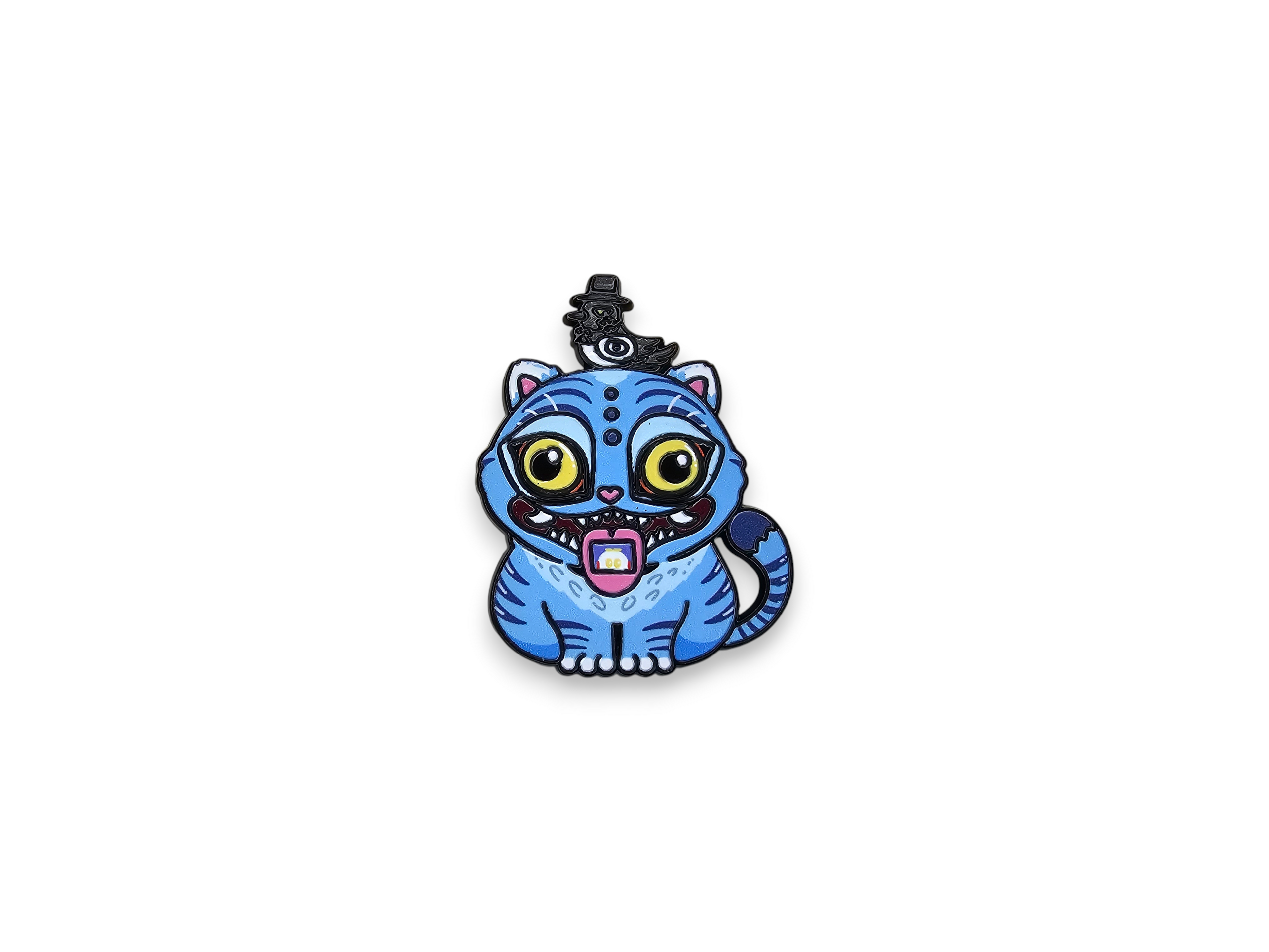 Metal Pin, Accessory, Movie, Cartoon, Show, Music, Cute, Chibi, Tiger, Mode, DIY, Bag, colorful
