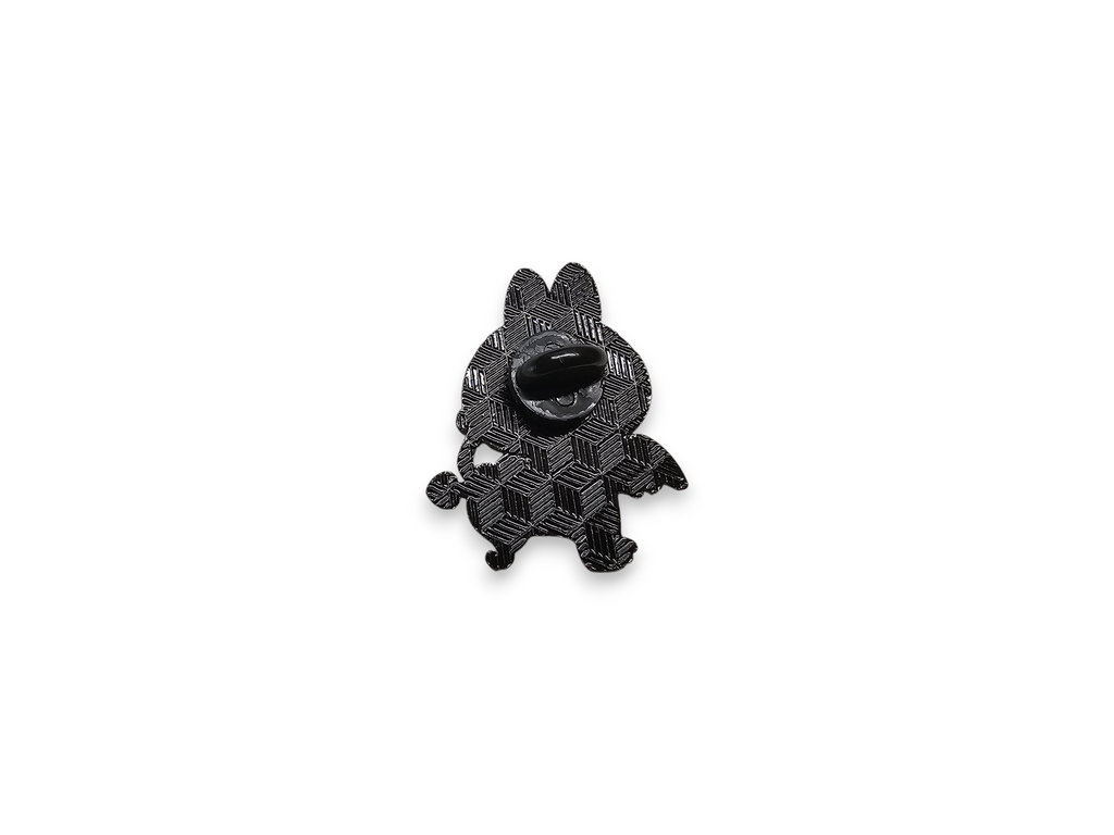 Metal Pin, Accessory, Cute, Chibi, fluffy, creature, Mode, DIY, Bag, colorful, enamel