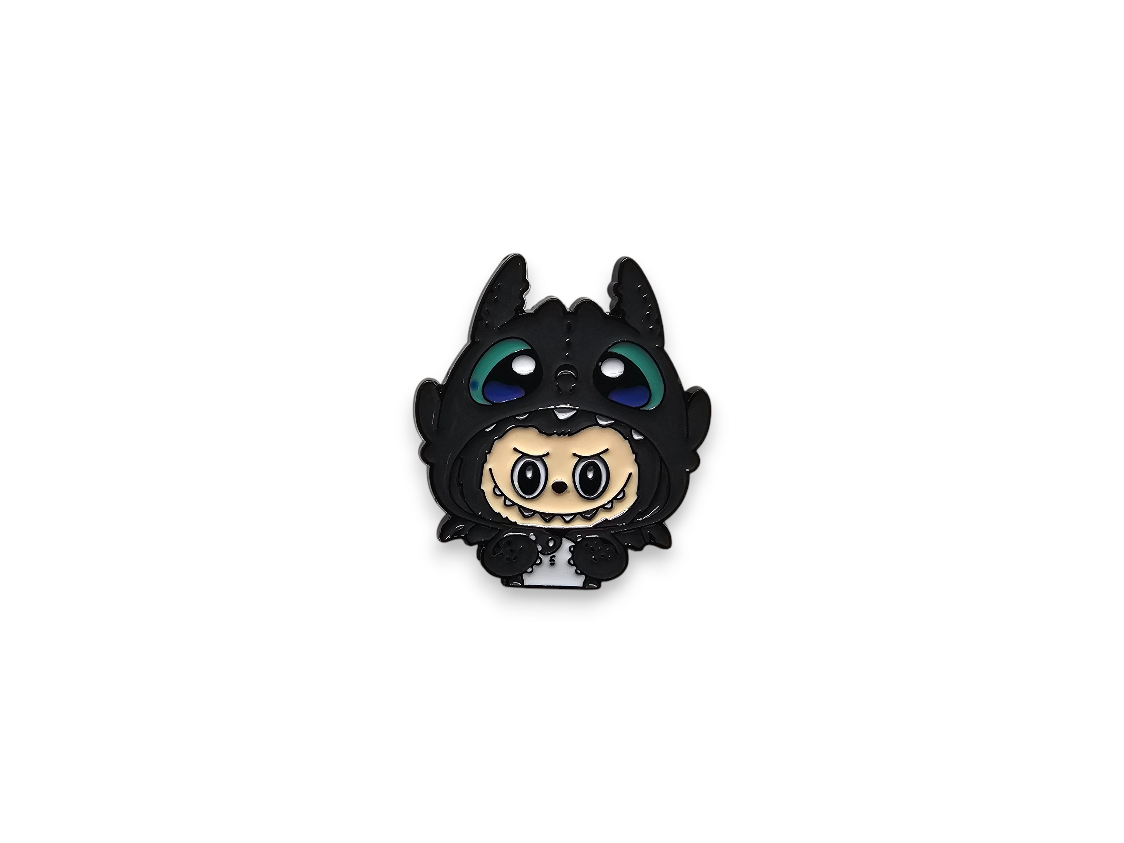 Metal Pin, Accessory, Cute, Chibi, fluffy, creature, Mode, DIY, Bag, colorful, enamel