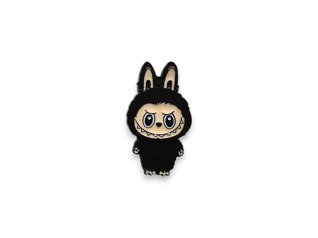 Metal Pin, Accessory, Cute, Chibi, fluffy, creature, Mode, DIY, Bag, colorful, enamel
