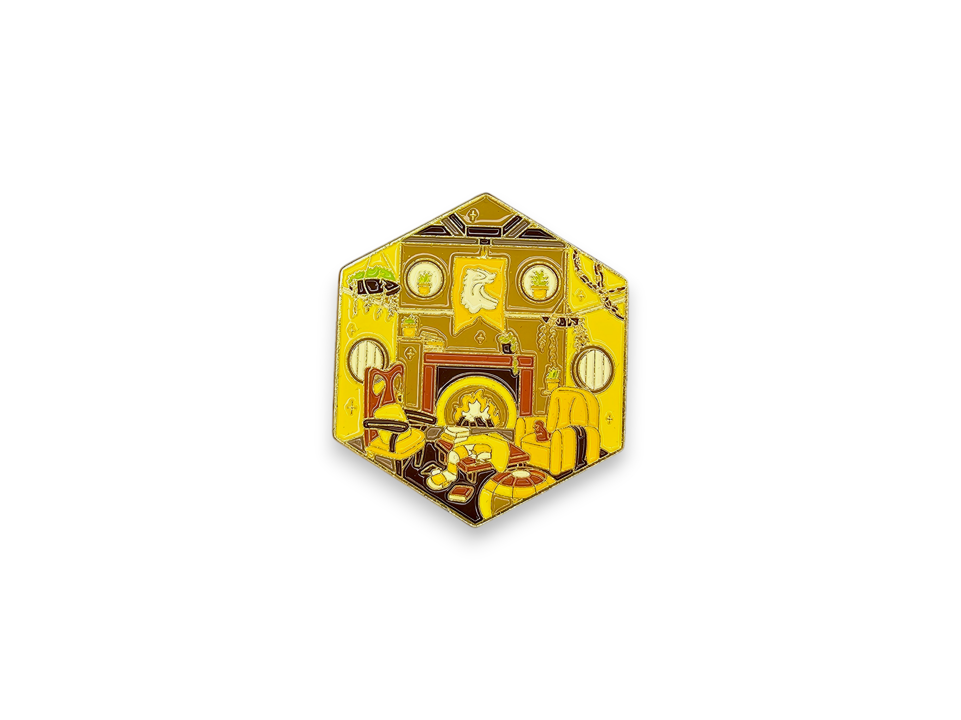 Metal Pin, Accessory, Cute, Chibi, creature, Magic, Wizard, castle, starry night, House, Badger, Lion, Cat, Mode, DIY, Bag, colorful, enamel