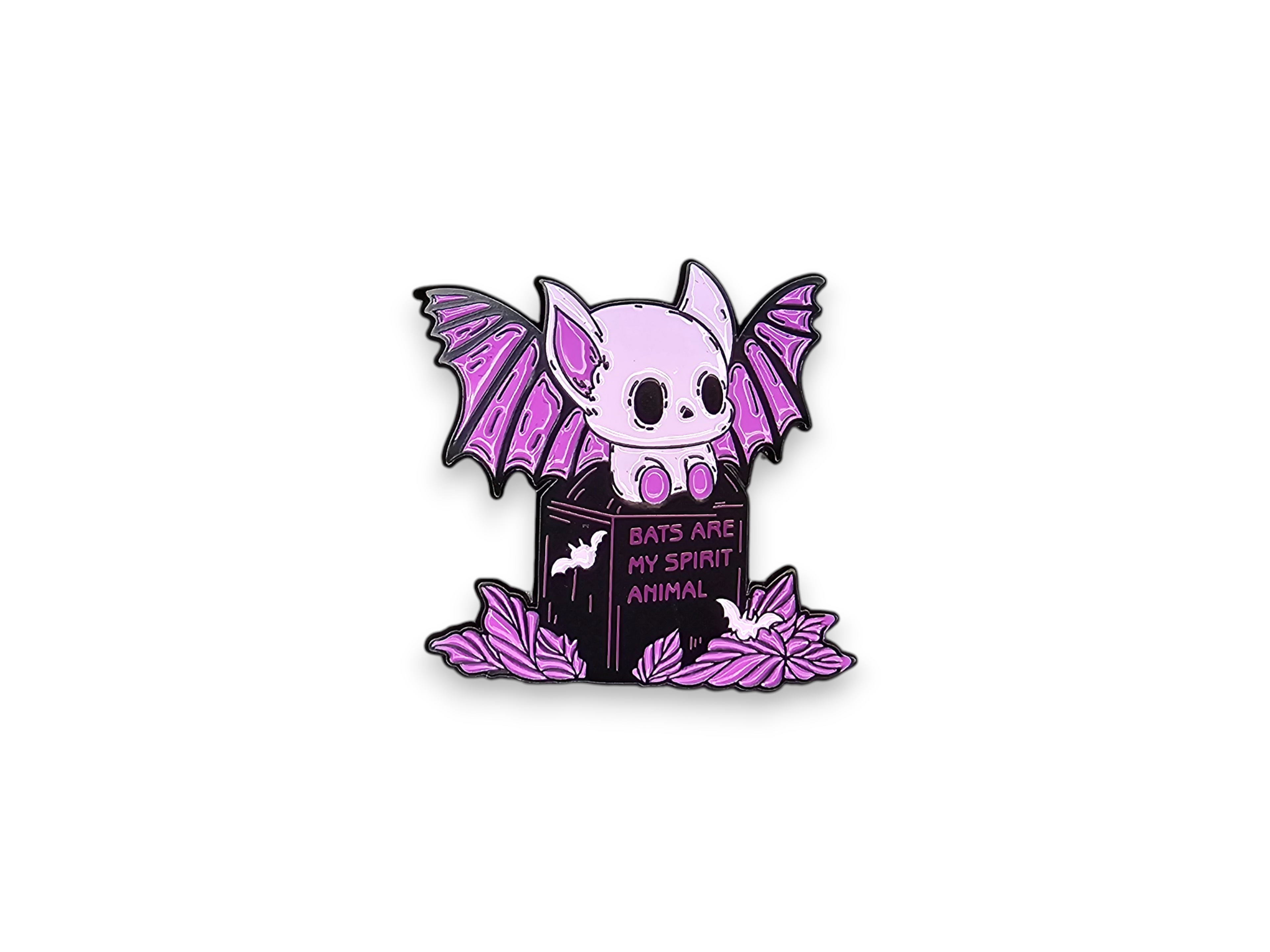 Metal Pin, Accessory, Cute, Chibi, enamel, Sorrow, Bat, Shield, D20, True crime, horror, thing, cup, tombstone, mothman, raven, pentagram