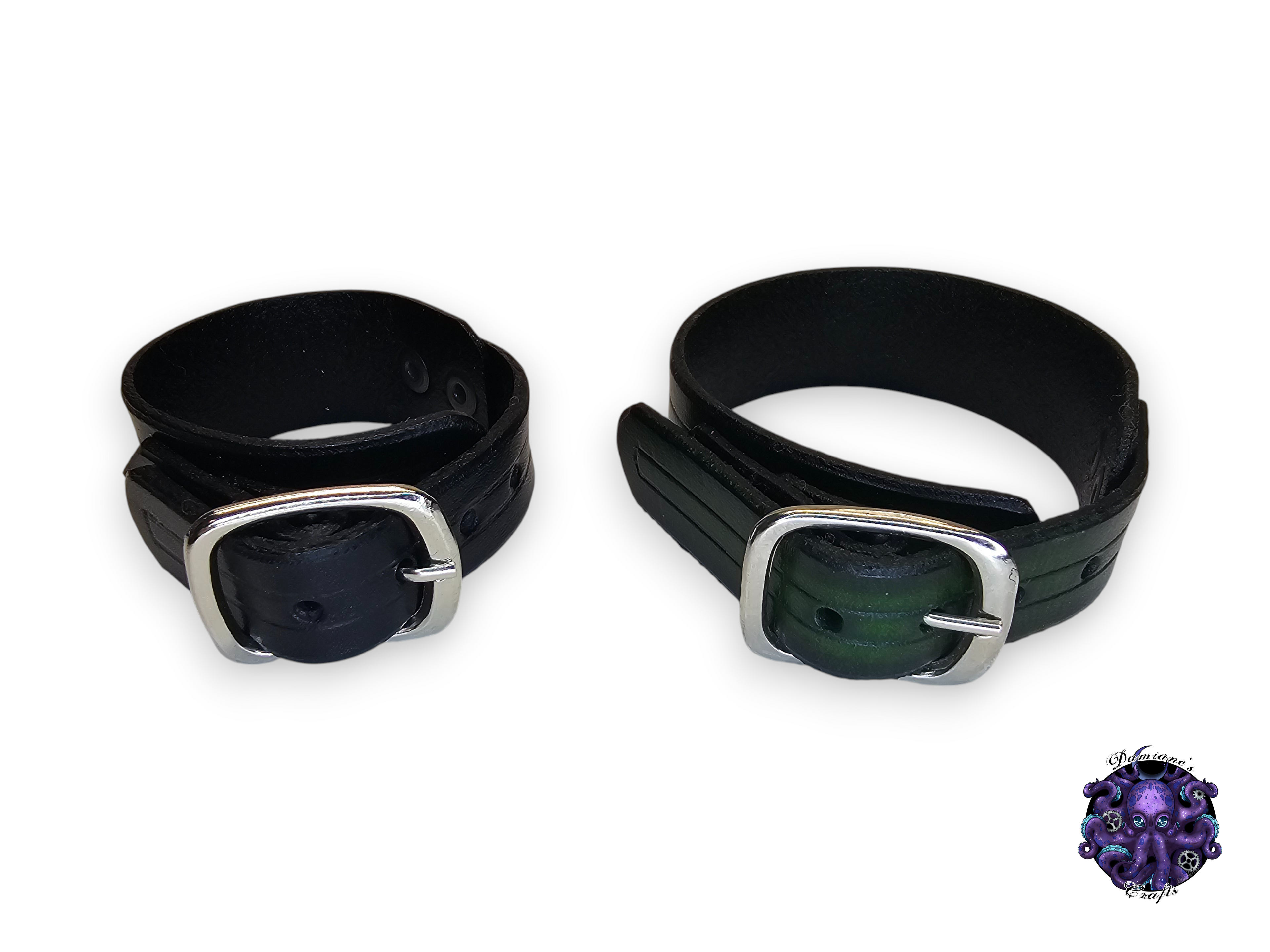 Real leather, Wristband, Wristcuff, Cuff, Bracelet, Strap, Buckle, Medieval, gothic, punk, rock, metal, heavy metal, mode accessory