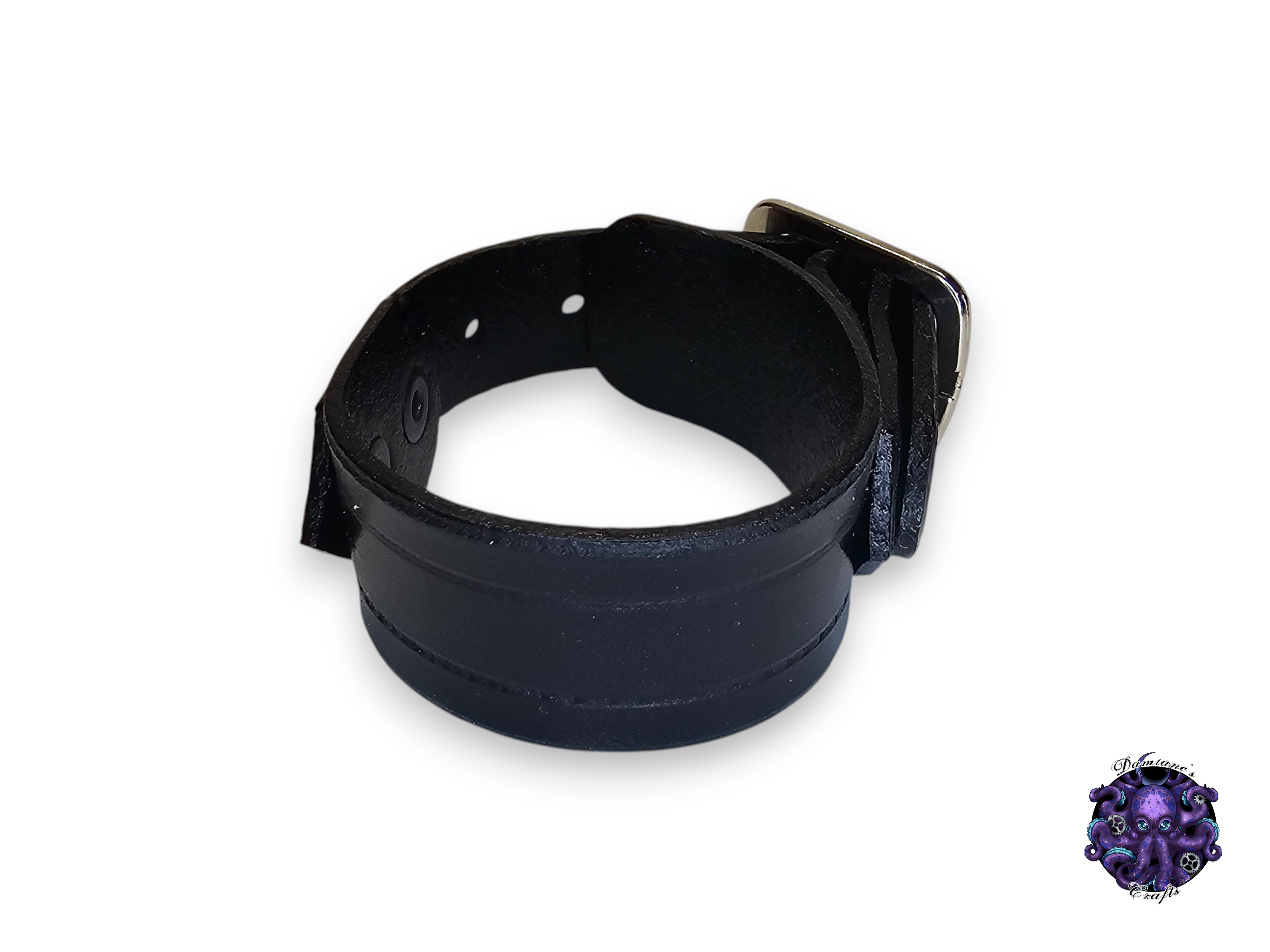 Real leather, Wristband, Wristcuff, Cuff, Bracelet, Strap, Buckle, Medieval, gothic, punk, rock, metal, heavy metal, mode accessory