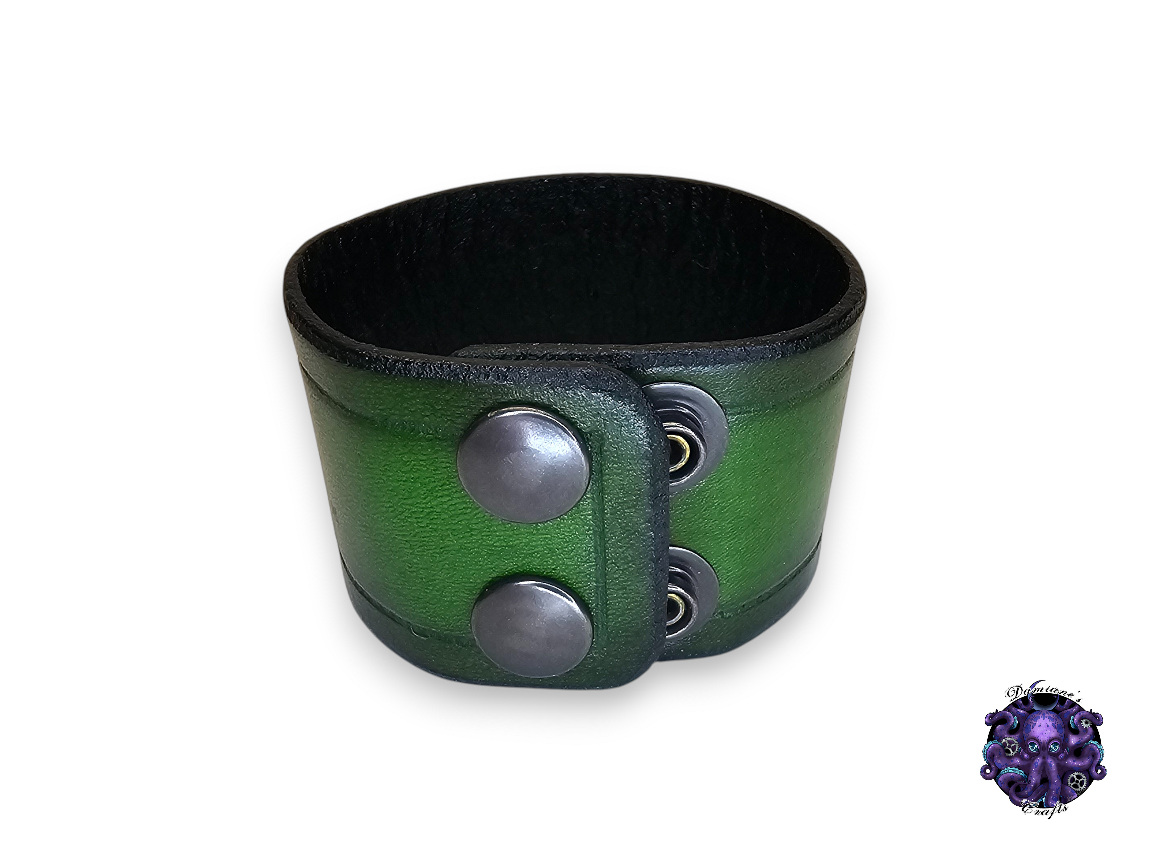 Cuero auténtico, pulsera, brazalete, brazalete, sencillo, medieval, gótico, punk, rock, metal, heavy metal, accesorio de moda