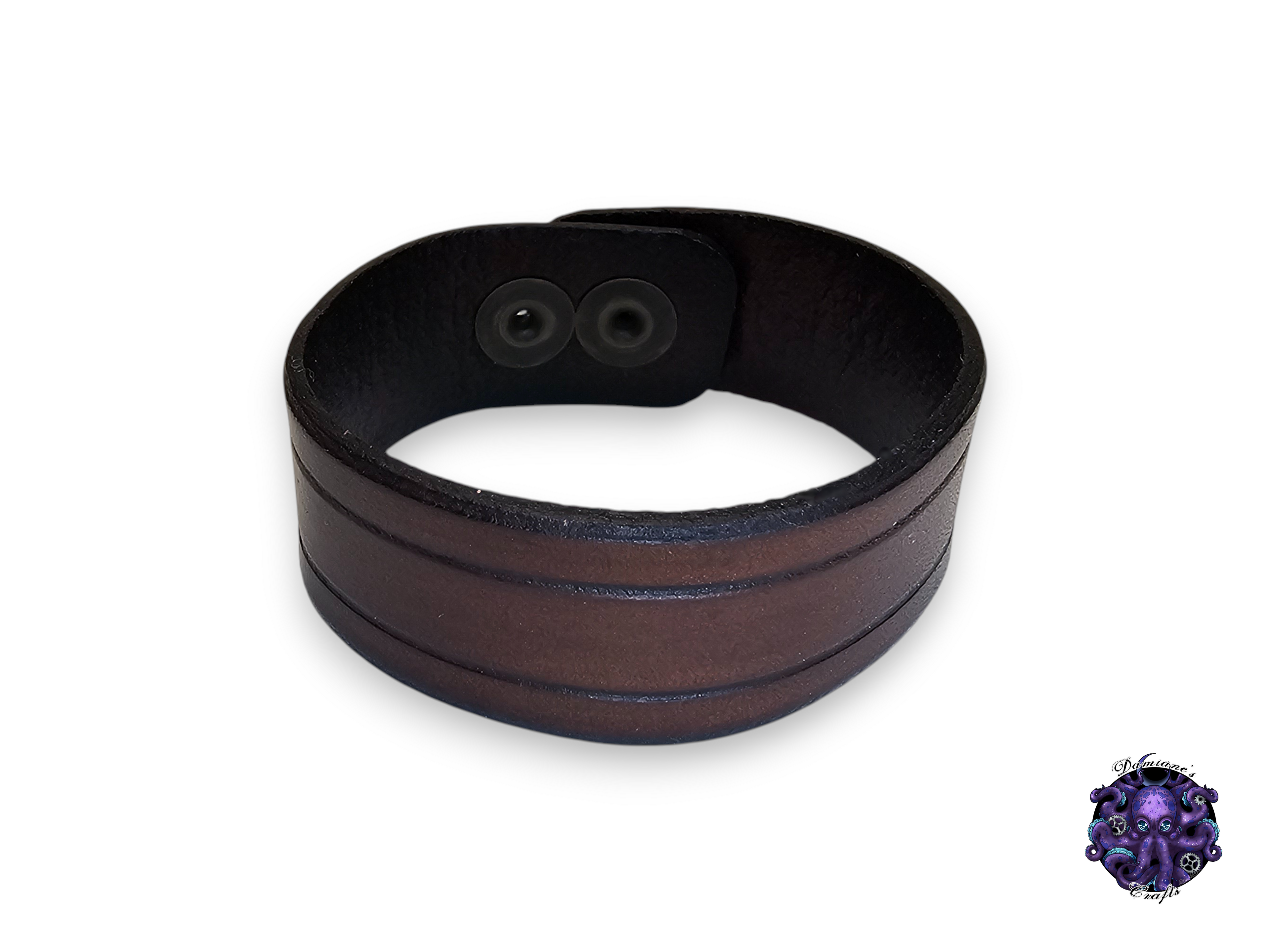 Real leather, Wristband, Wristcuff, Cuff, Bracelet, simple, Medieval, gothic, punk, rock, metal, heavy metal, mode accessory