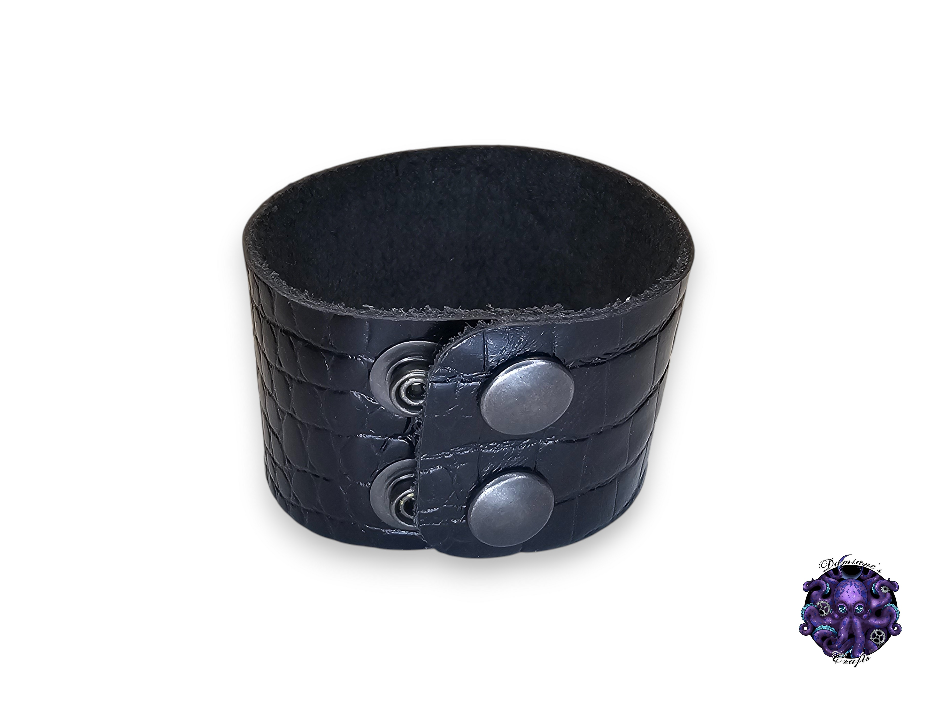 Real leather, Wristband, Wristcuff, Cuff, Bracelet, simple, snap, Medieval, gothic, punk, rock, metal, heavy metal, mode accessory