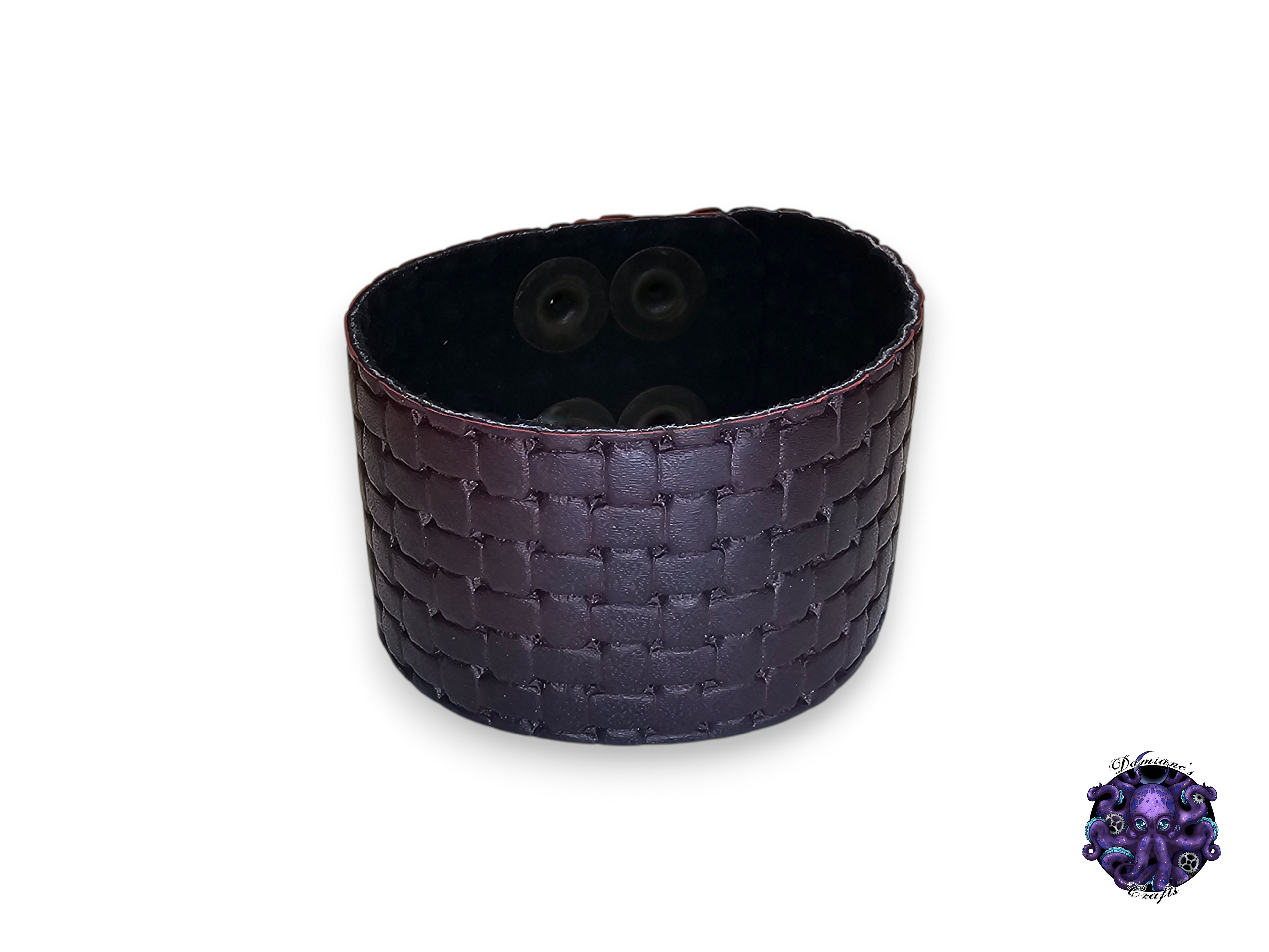 Real leather, Wristband, Wristcuff, Cuff, Bracelet, simple, snap, Medieval, gothic, punk, rock, metal, heavy metal, mode accessory