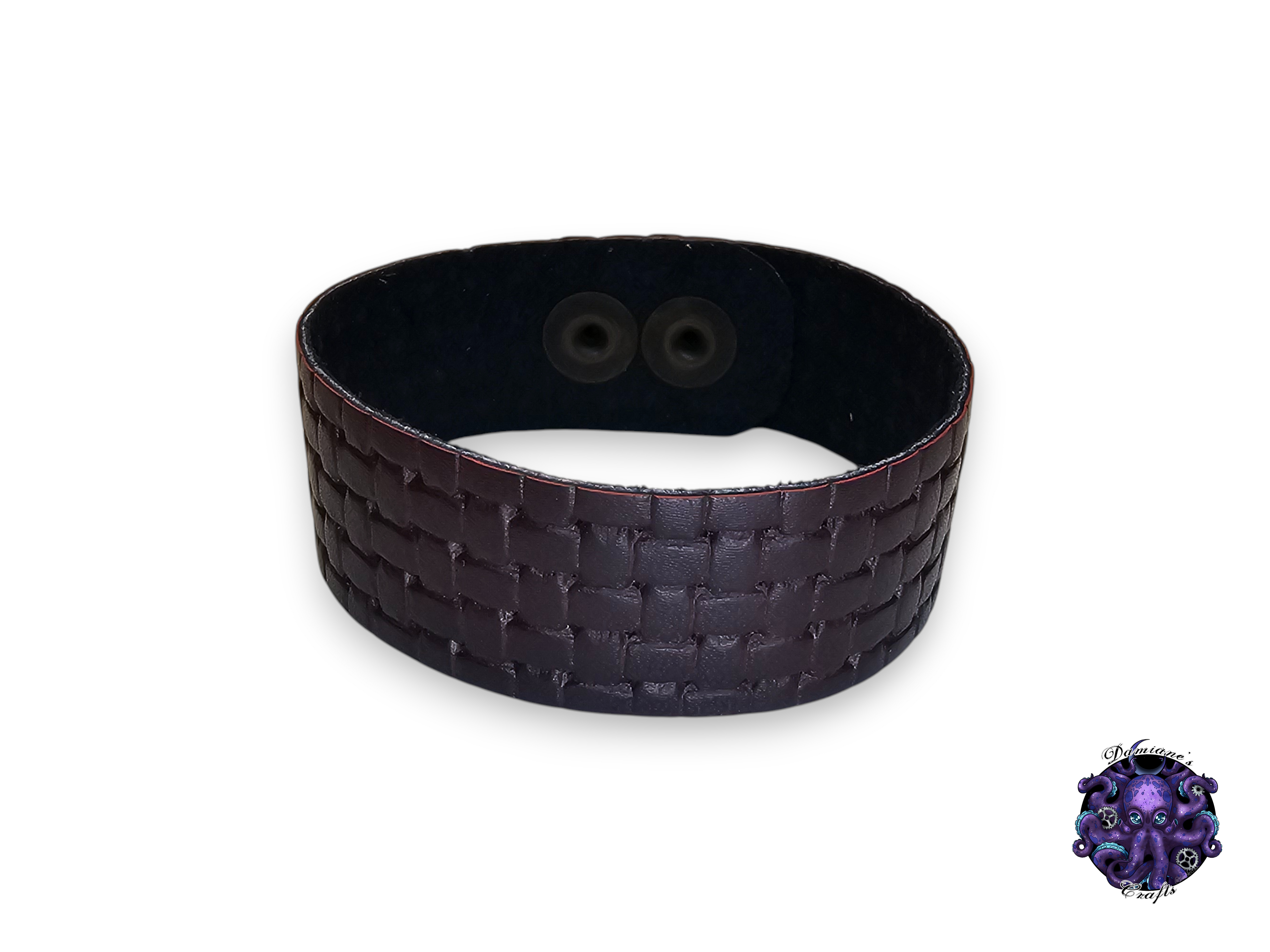 Real leather, Wristband, Wristcuff, Cuff, Bracelet, simple, snap, Medieval, gothic, punk, rock, metal, heavy metal, mode accessory