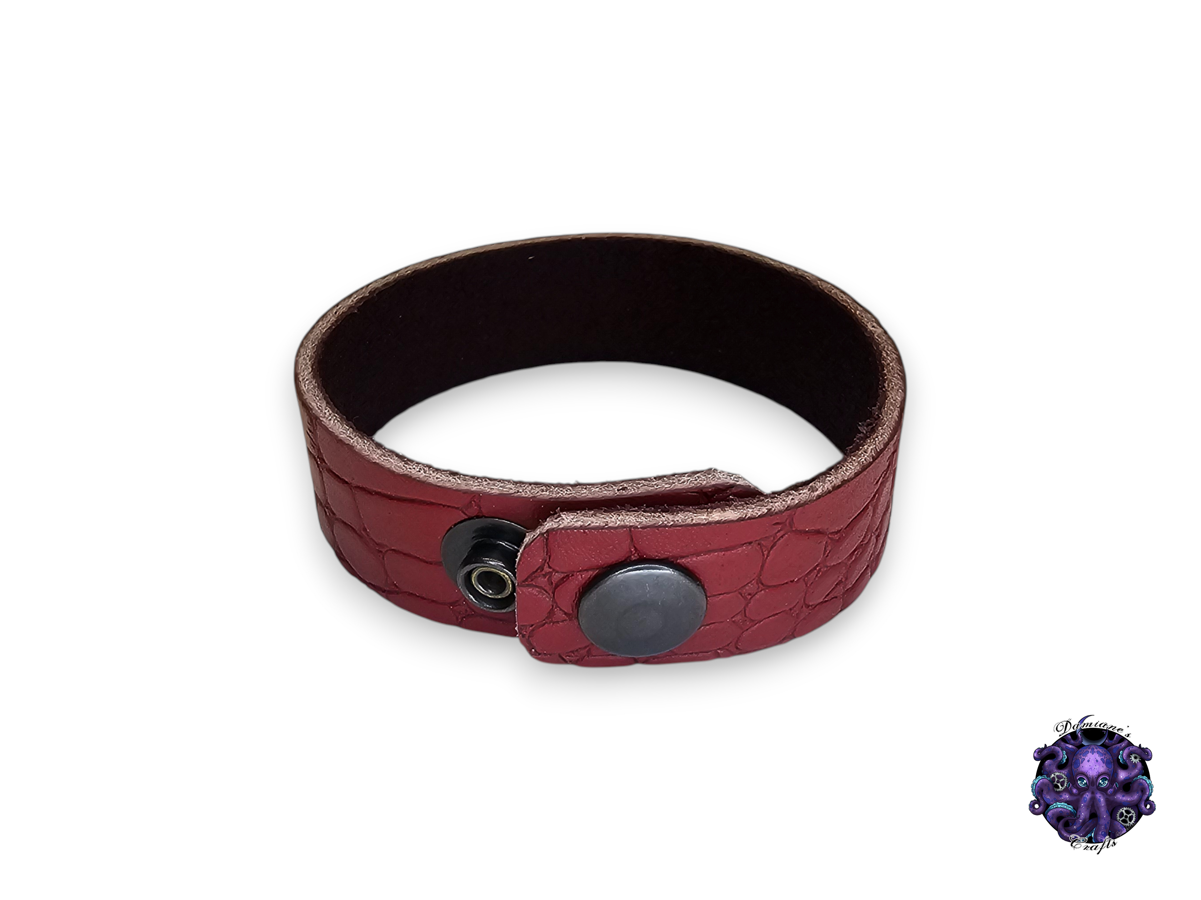 Real leather, Wristband, Wristcuff, Cuff, Bracelet, simple, snap, Medieval, gothic, punk, rock, metal, heavy metal, mode accessory