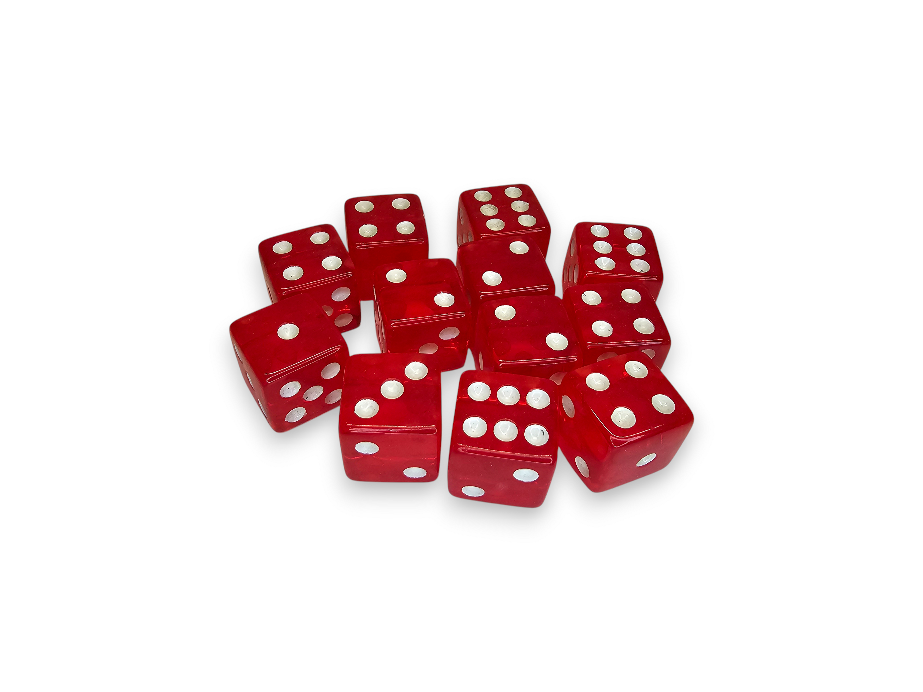 Dados acrílicos, D6, juego, paquete de 6, paquete de 8, paquete de 12, juego de mesa, juegos, multicolor