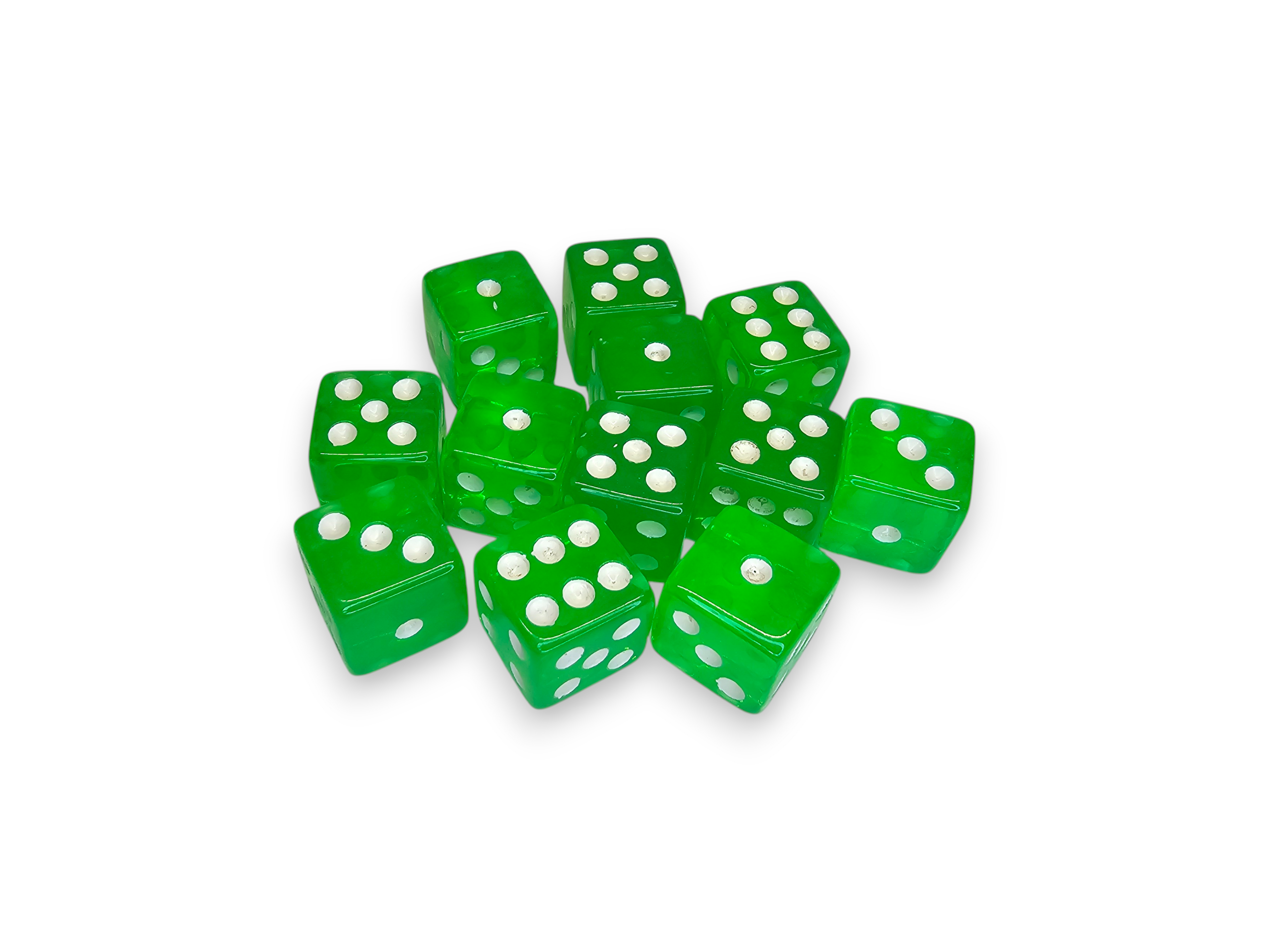 Dados acrílicos, D6, juego, paquete de 6, paquete de 8, paquete de 12, juego de mesa, juegos, multicolor