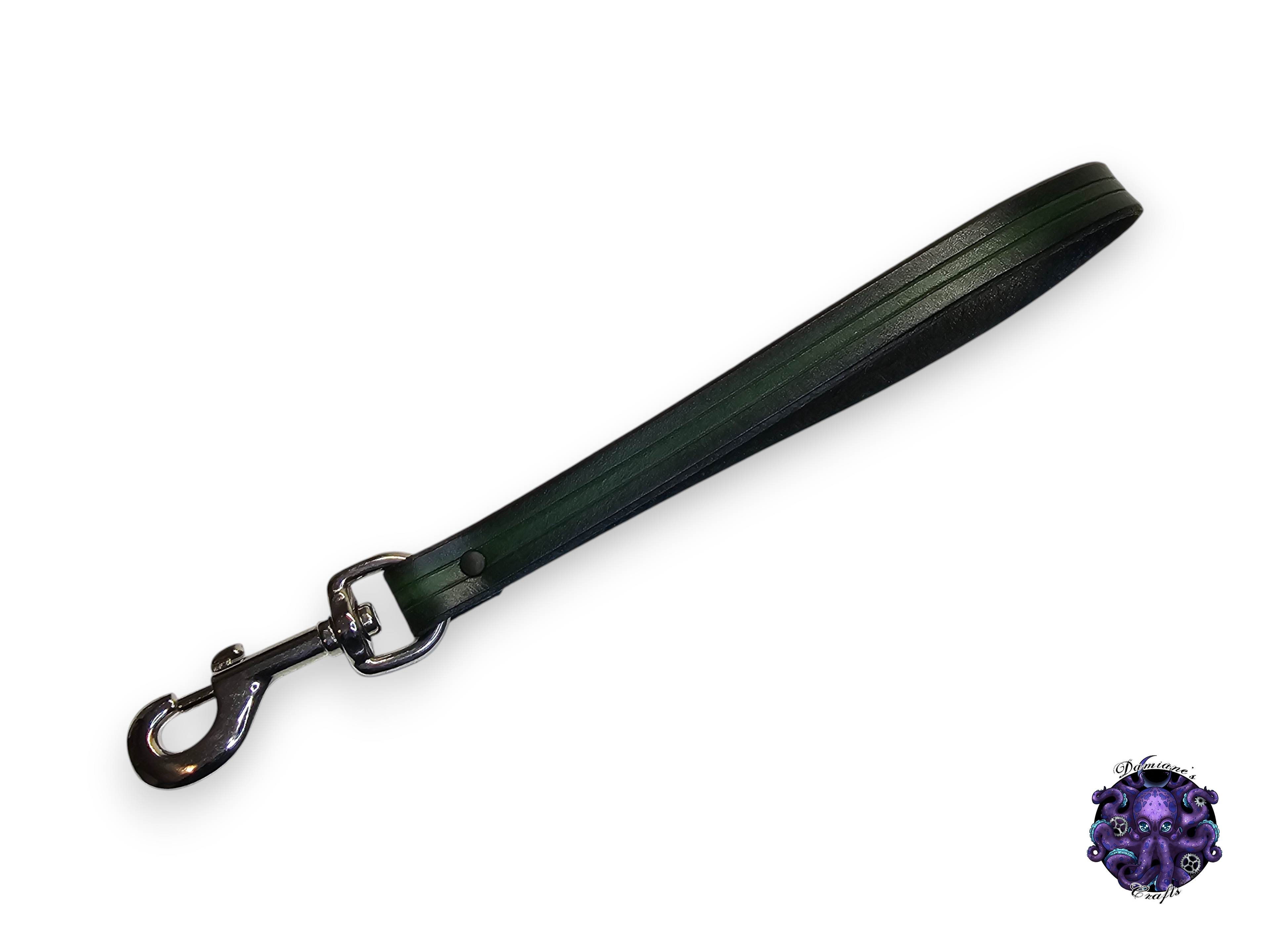 Real leather, Leash handle, simple, Snap hook, Medieval, gothic, punk, rock, metal, heavy metal, mode accessory, bdsm