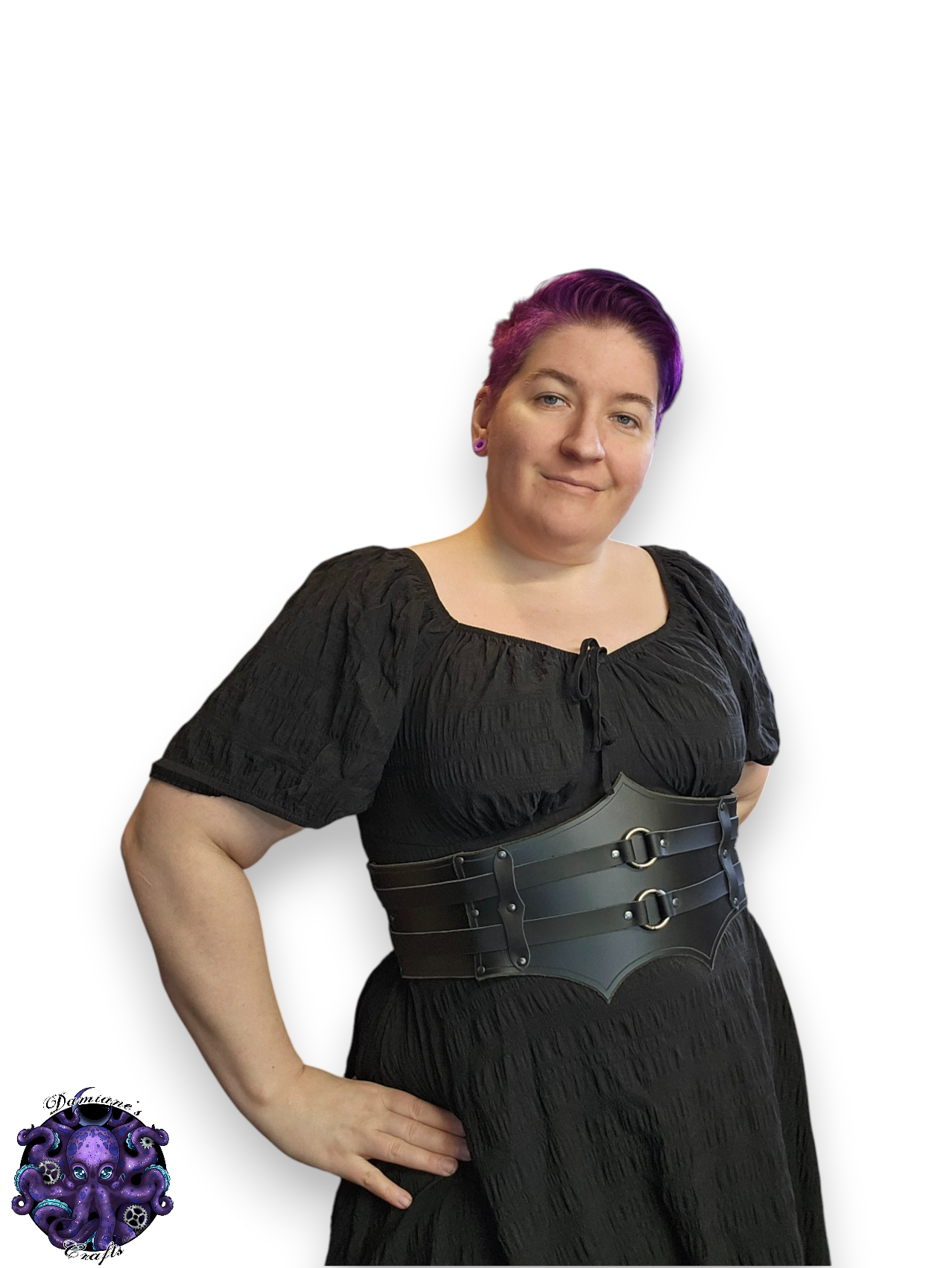 Cuero auténtico, cinturón, anillos, resistente, grueso, pirata, disfraz, cosplay, LARP, Halloween, negro, punk, gótico, metal, accesorio de moda