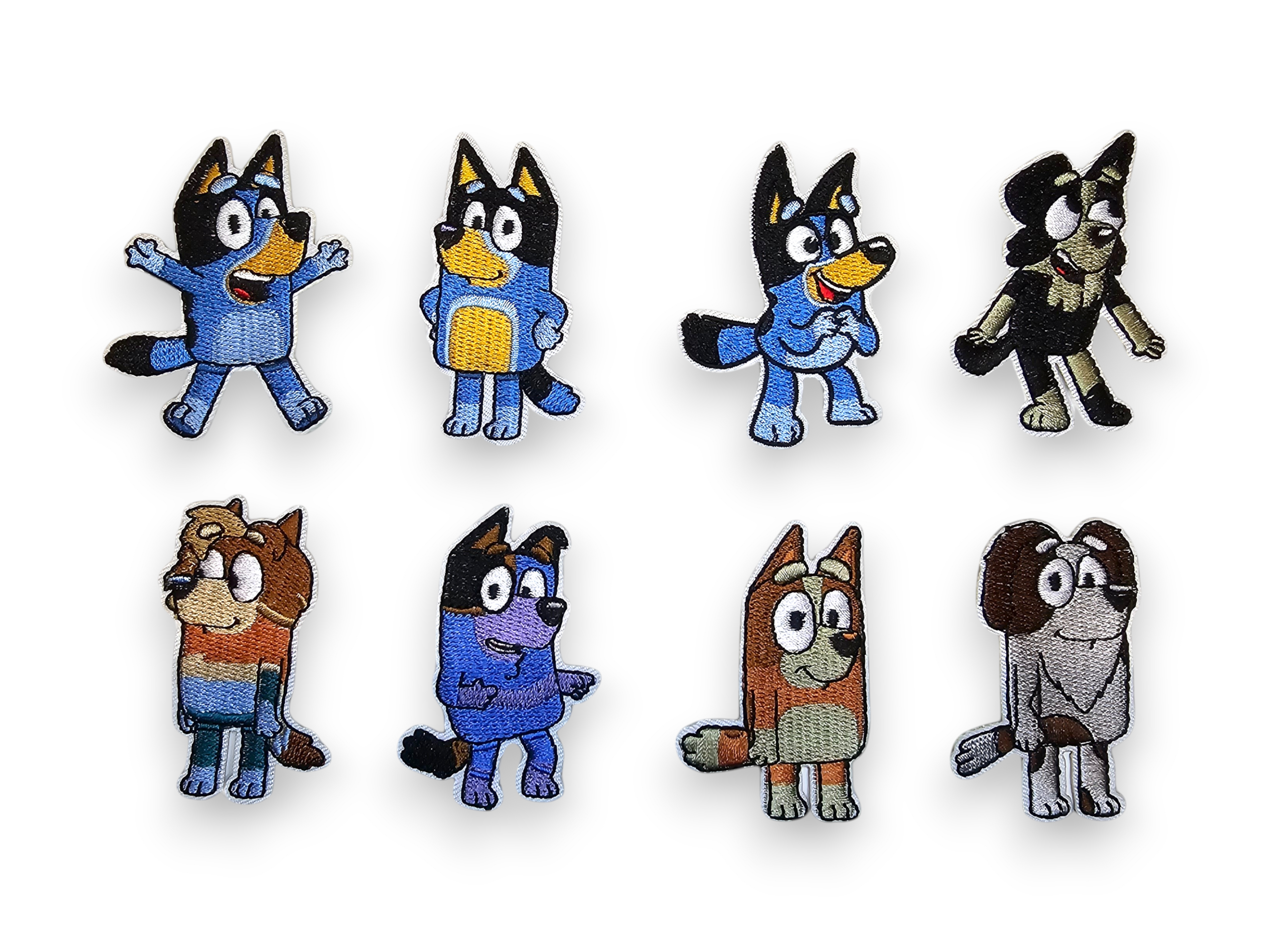 Embroided Patch, Iron on, Glue, Craft supply, Embroidery, Fabric, dog, tv show, cartoon, children, cute