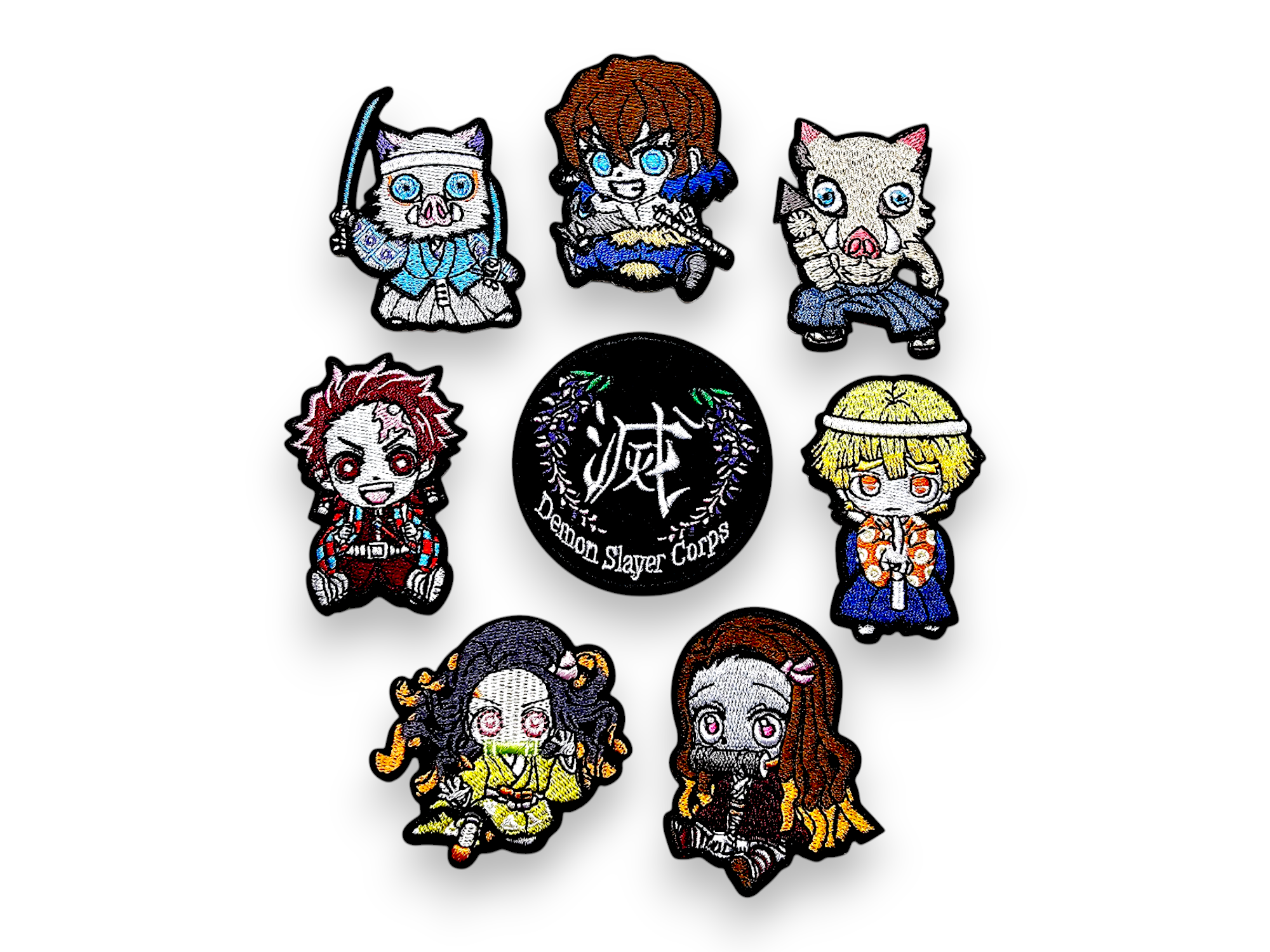 Embroided Patch, Iron on, Glue, Craft supply, Embroidery, Fabric, Cute, Kawai, Anime, Manga