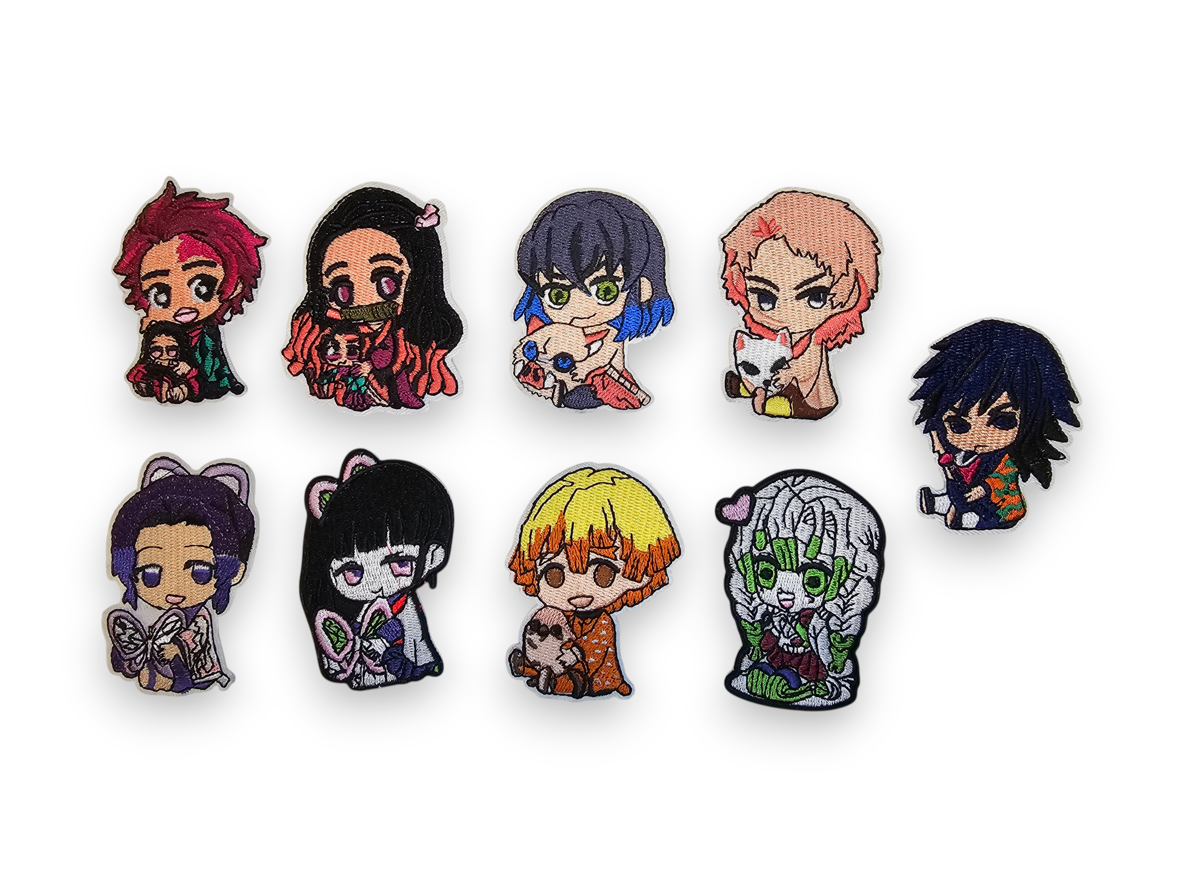 Embroided Patch, Iron on, Glue, Craft supply, Embroidery, Fabric, Cute, Kawai, Anime, Manga