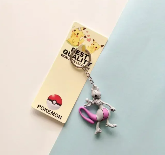 Keychain, Monster, Pocket, Creature, Tv serie, Anime, Video game, Children, Silicone, Accessory, Bag charm