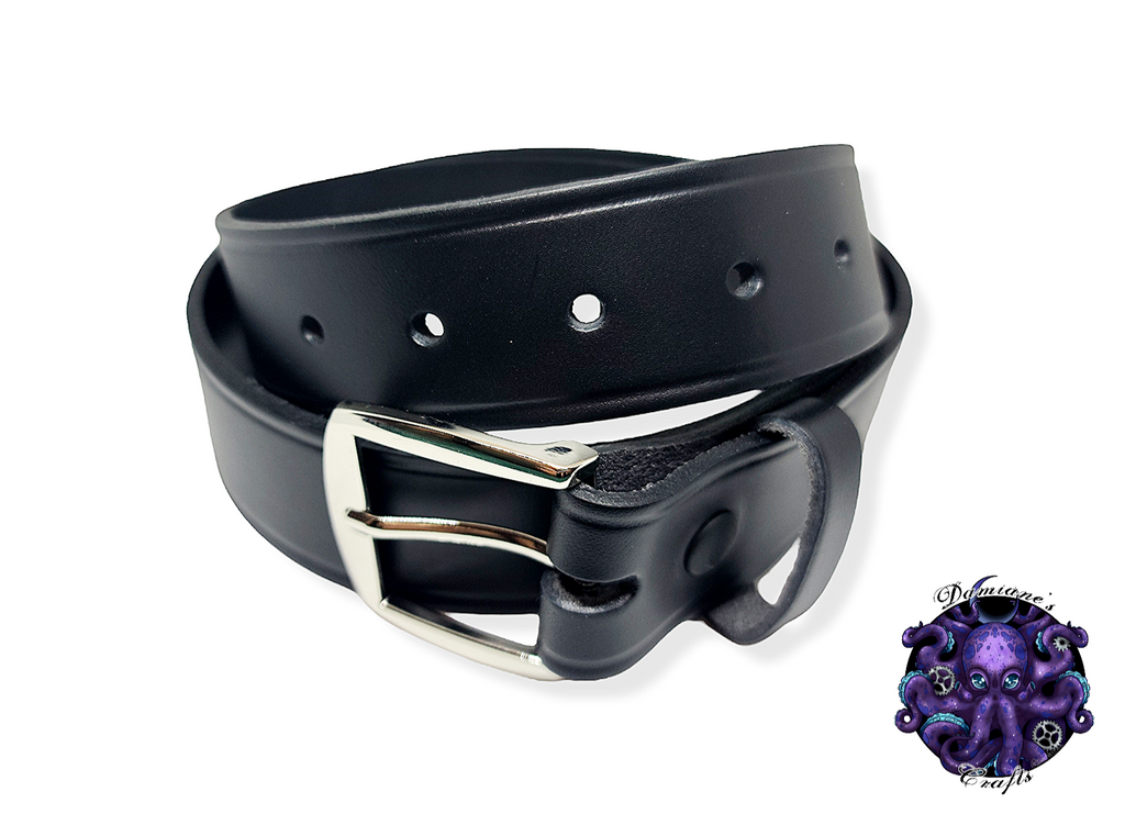 Real leather, Belt, simple, elegent, full thick leather, costume, cosplay, LARP, halloween, Black, men, unisex, women, gift for him