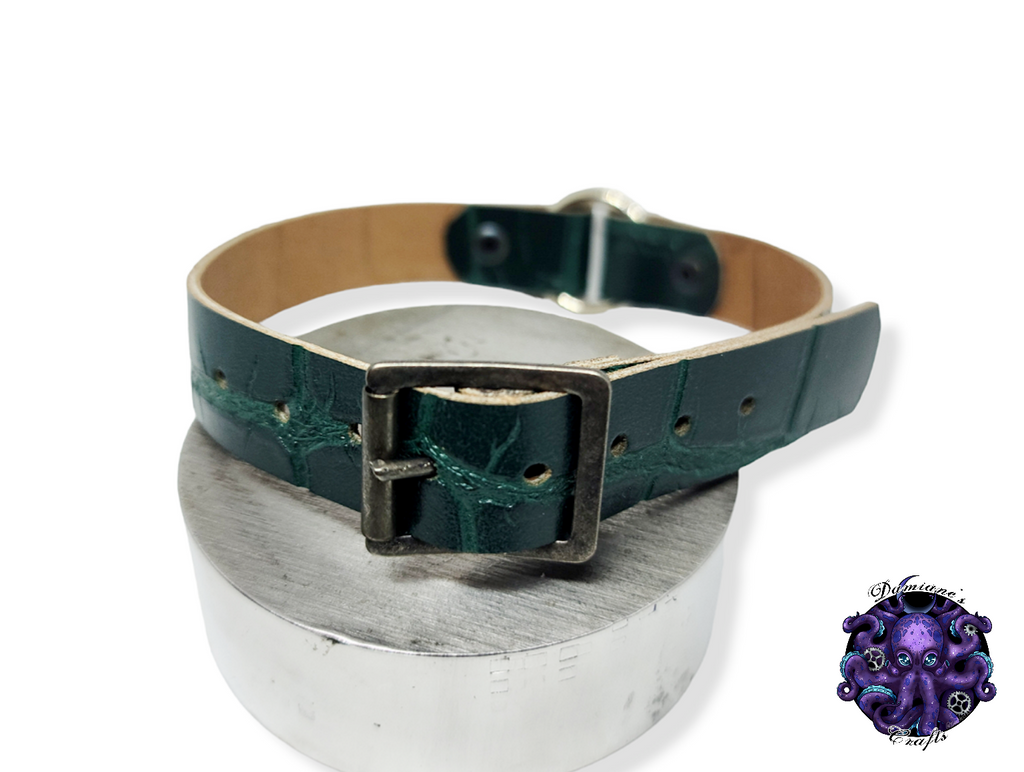 Real leather, Choker, ring, O-ring, steampunk, Medieval, Gothic, Vampire, punk, rock, metal, heavy metal, mode accessory, bdsm
