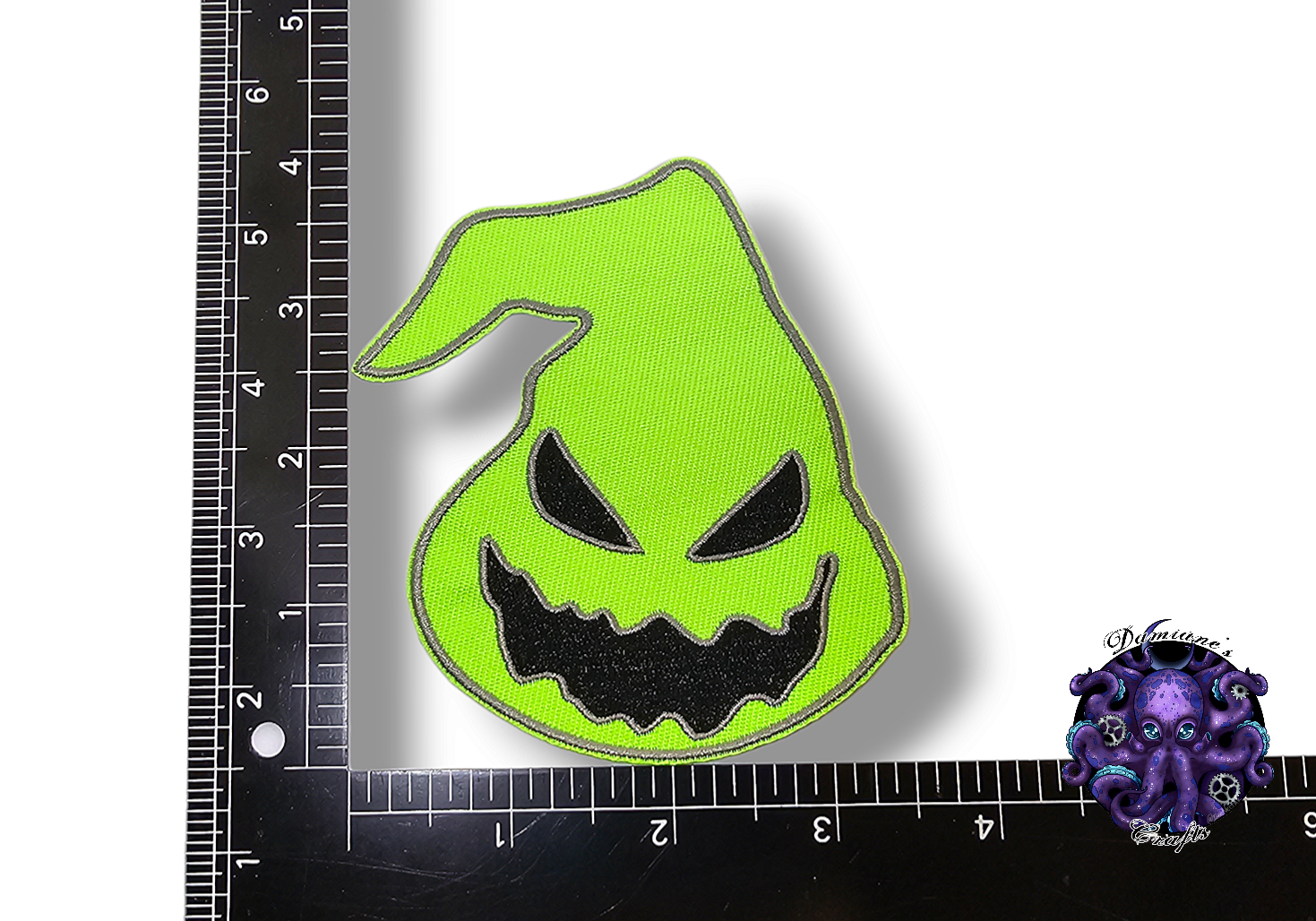 Embroided Patch, Iron on, Glue, Craft supply, Embroidery, Fabric, Movie, halloween, christmas, skeleton, doll, ghost