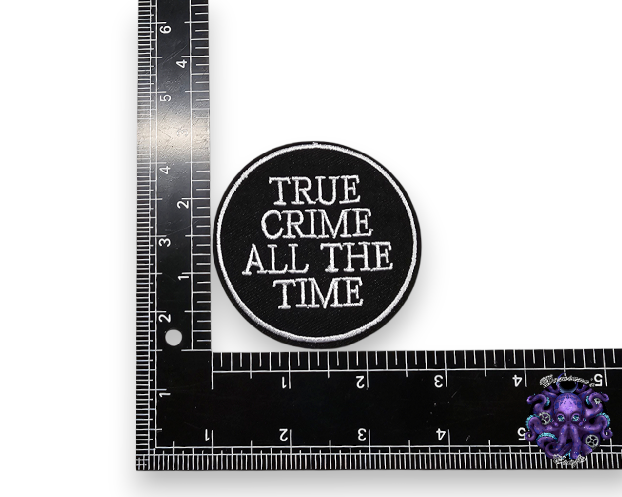 Embroided Patch, Iron on, Glue, Craft supply, Embroidery, Fabric, True crime, heart, poison, blood, weapon