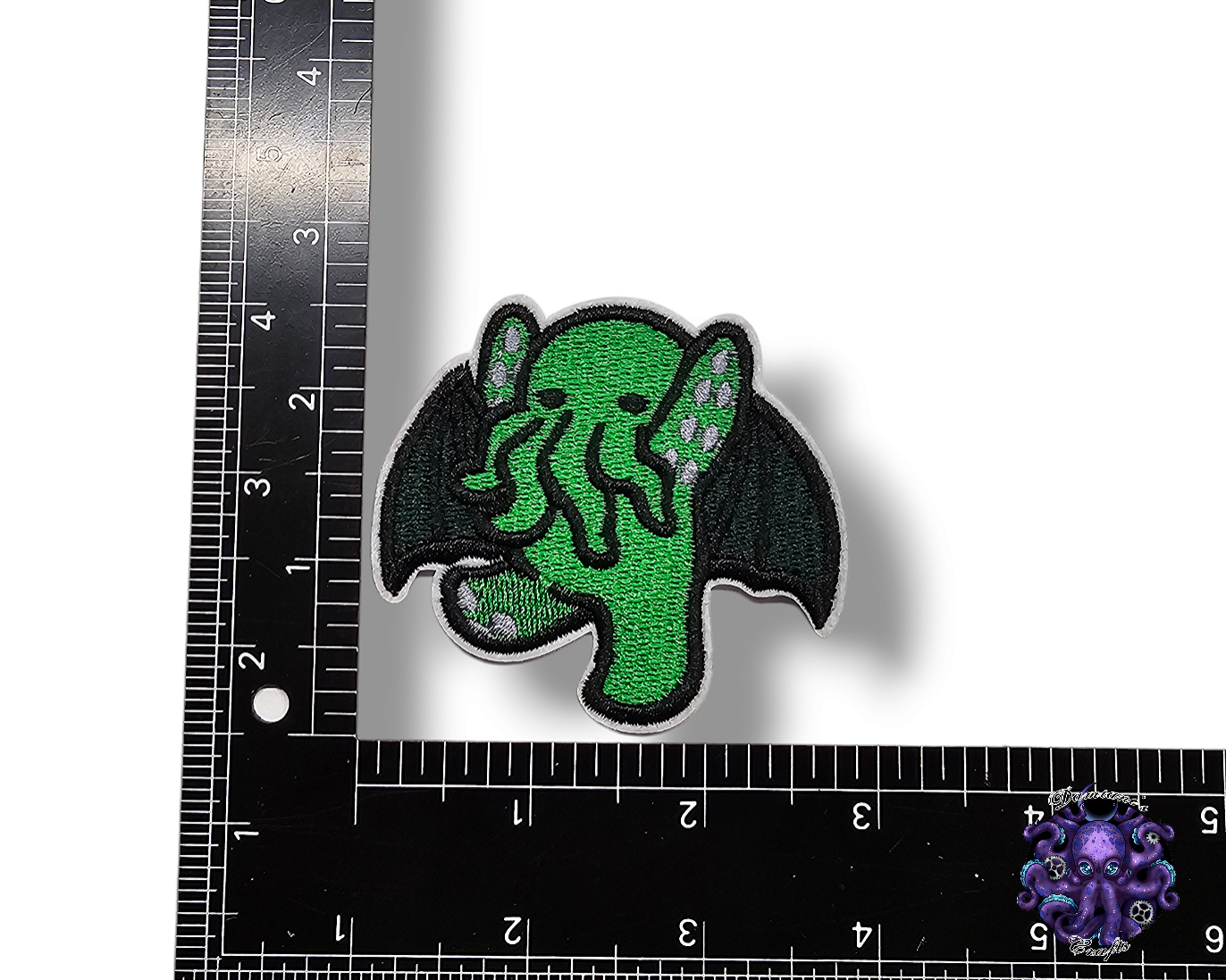 Embroided Patch, Iron on, Glue, Craft supply, Embroidery, Fabric, Dnd, Dungeon, Dragon, Gelatinous cube, Cthulhu, Quest, Potion, Goblin, D20