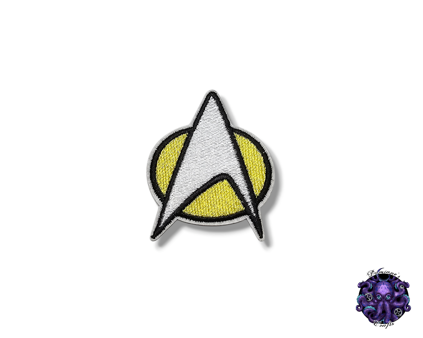 Embroided Patch, Iron on, Glue, Craft supply, Embroidery, Fabric, Movie, Tv show, tv serie, science fiction, futur, space, extraterrestrial